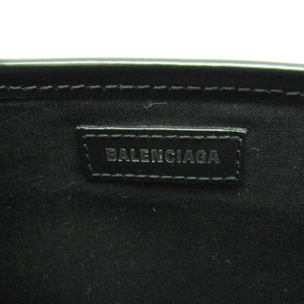 Balenciaga Navy Cabas S · Canvas & Leather