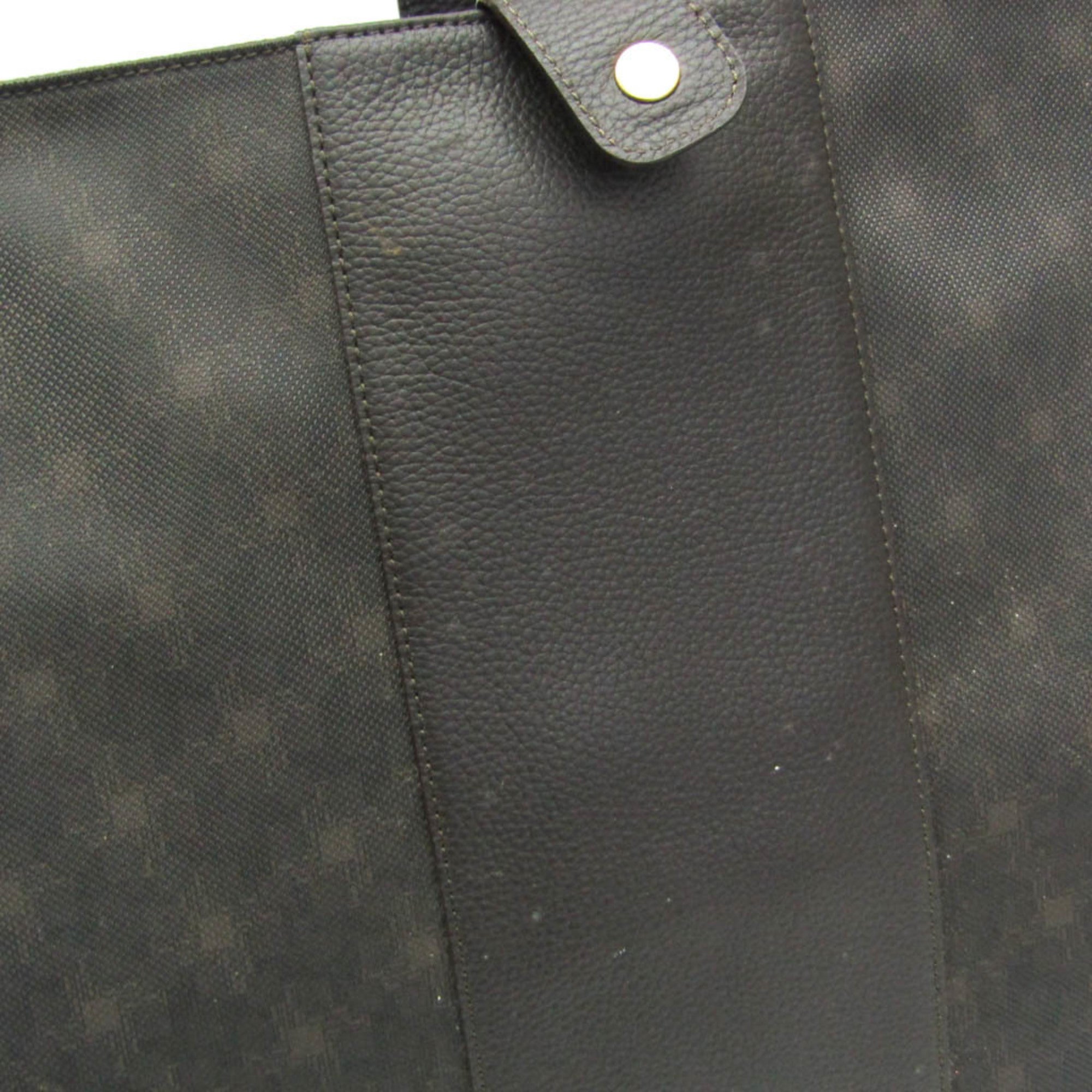Dunhill · Leather & PVC Shoulder Bag