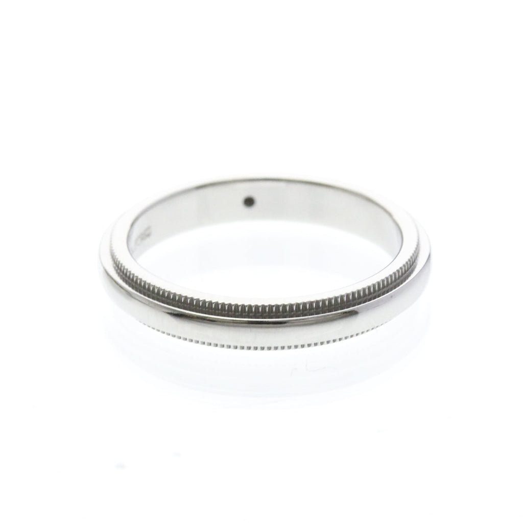 Tiffany Milgrain · Platinum · Diamond