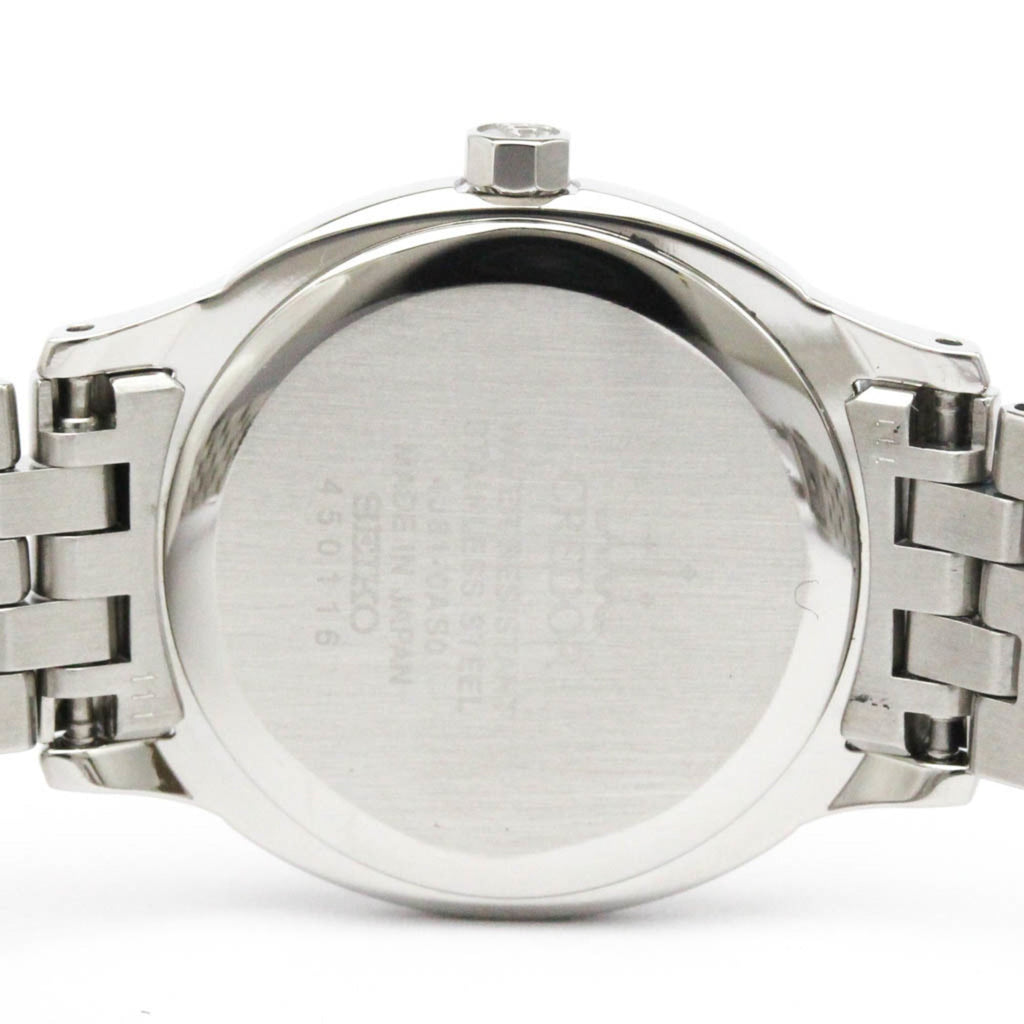 Seiko Credor · Diamond · Steel · Quartz