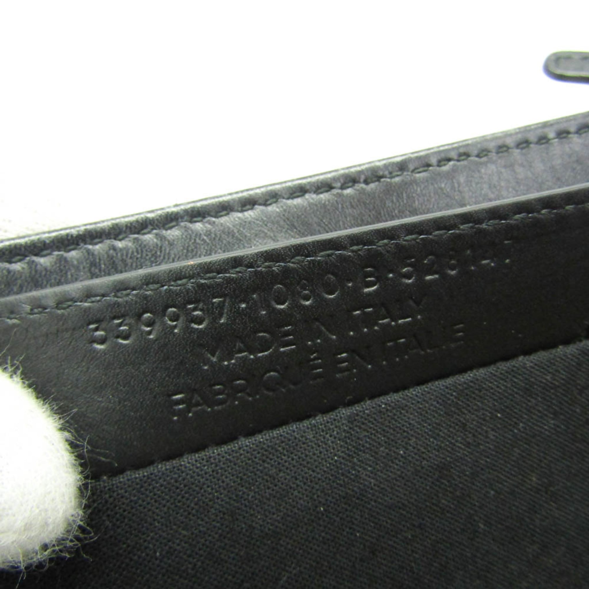 Balenciaga Navy Pochette · Canvas & Leather