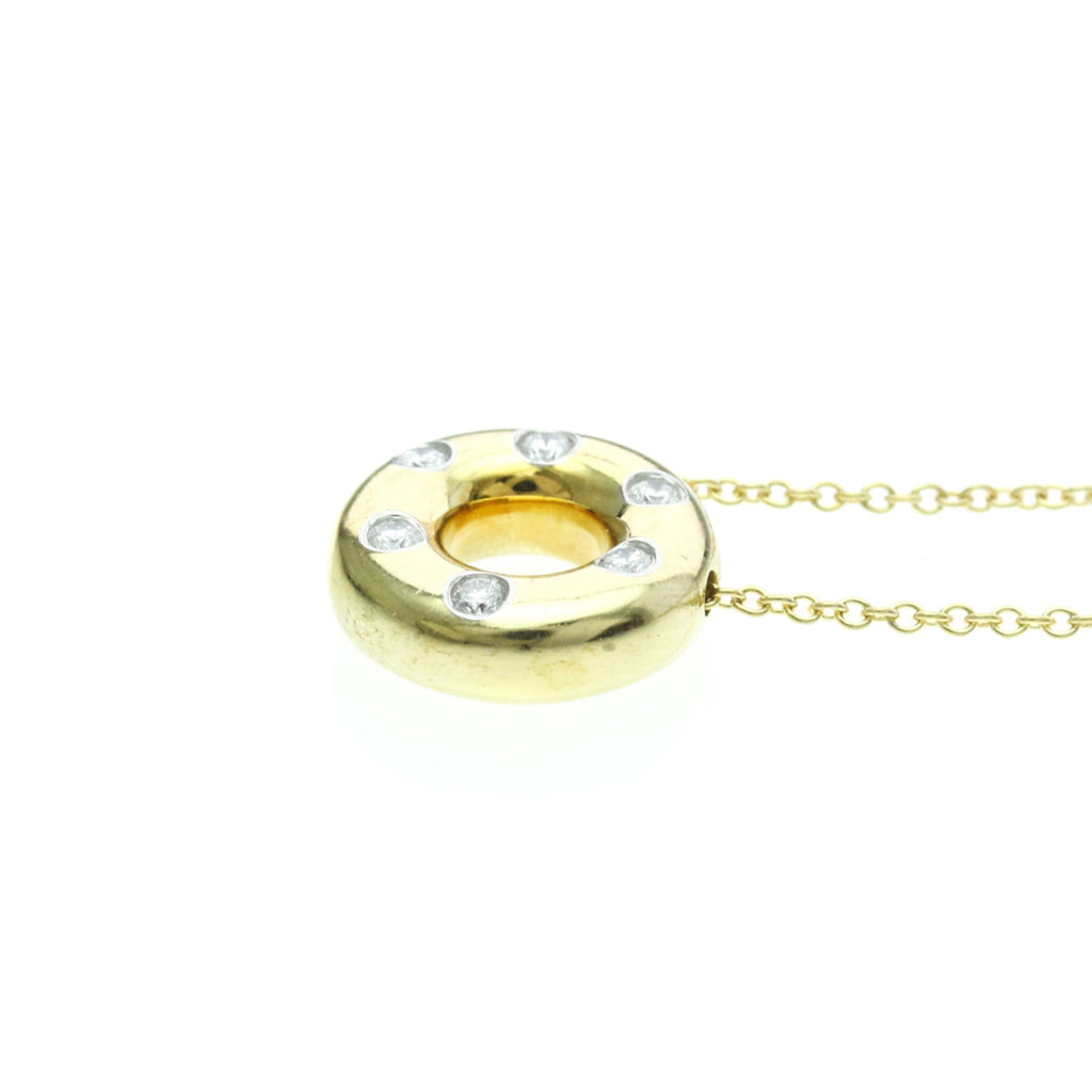 Tiffany Dots Circle · Diamond · Platinum