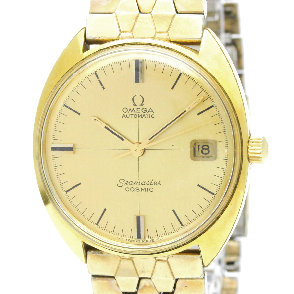 Omega Seamaster Cosmic · Gold Plated · Automatic
