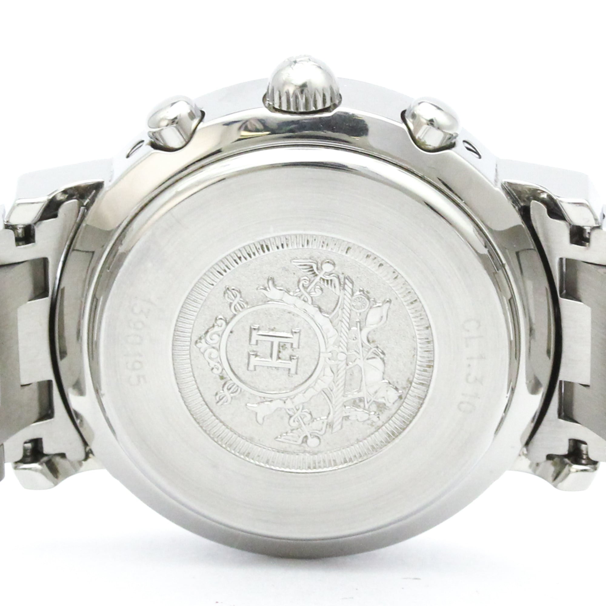 Hermès Clipper Chronograph · Steel · Quartz
