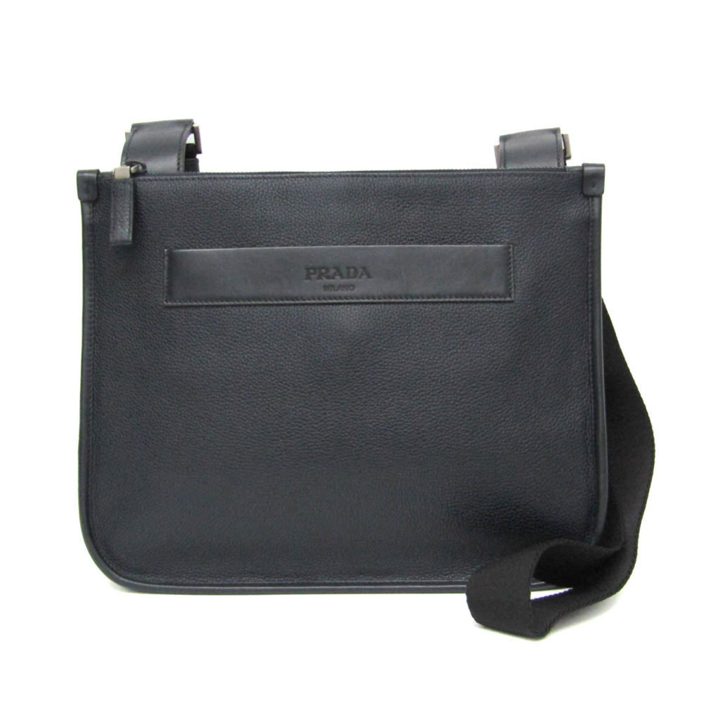 Prada Leather Messenger · Dual Tone