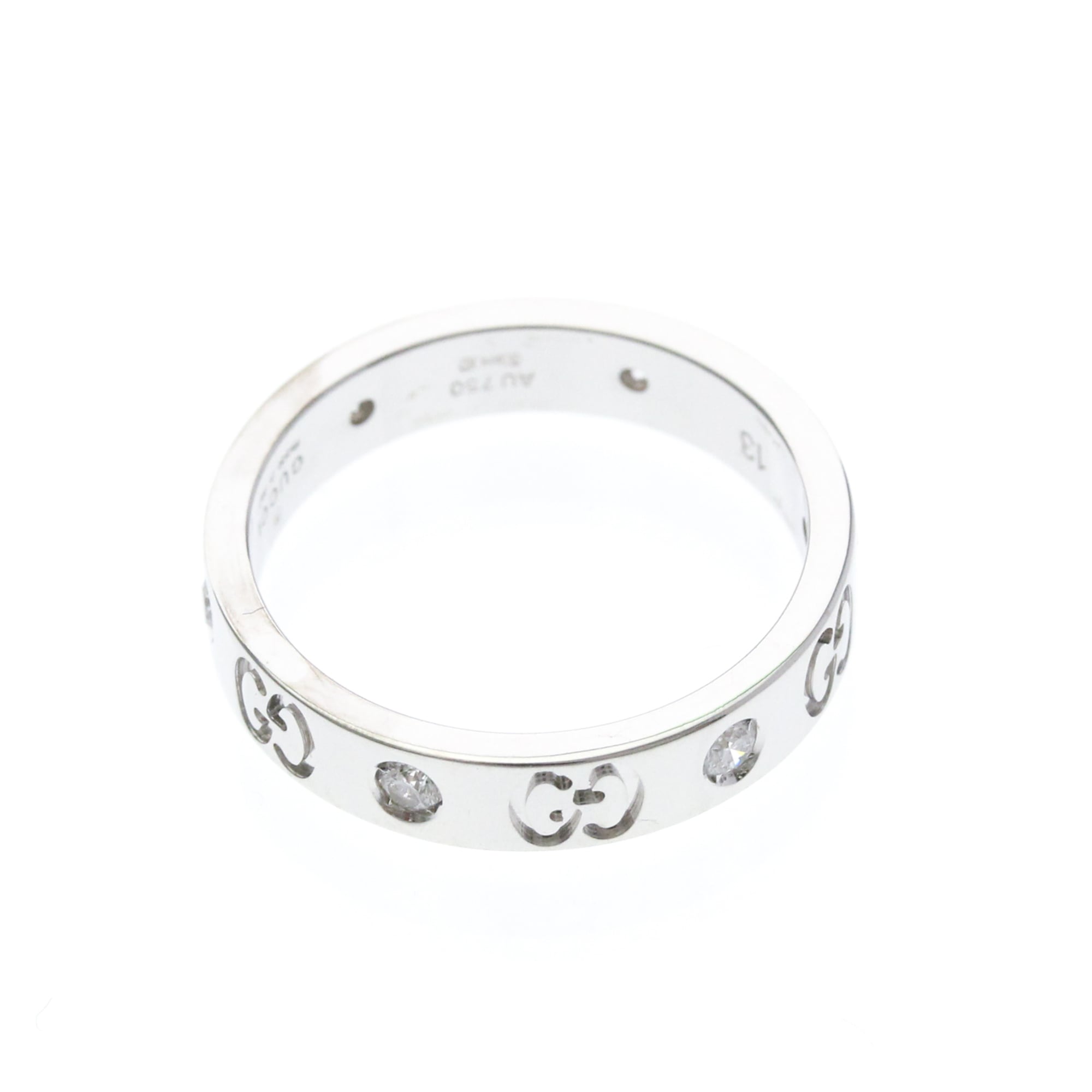 Gucci Icon · Diamond · 18K White Gold
