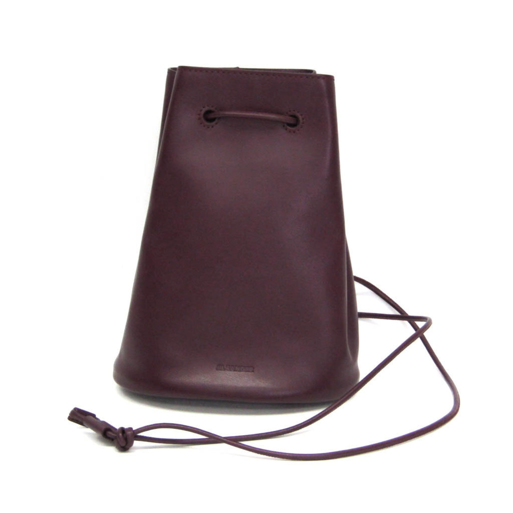 Jil Sander Drawstring Crossbody · Leather