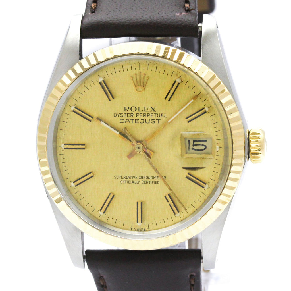Rolex Datejust · Steel & Gold · Automatic