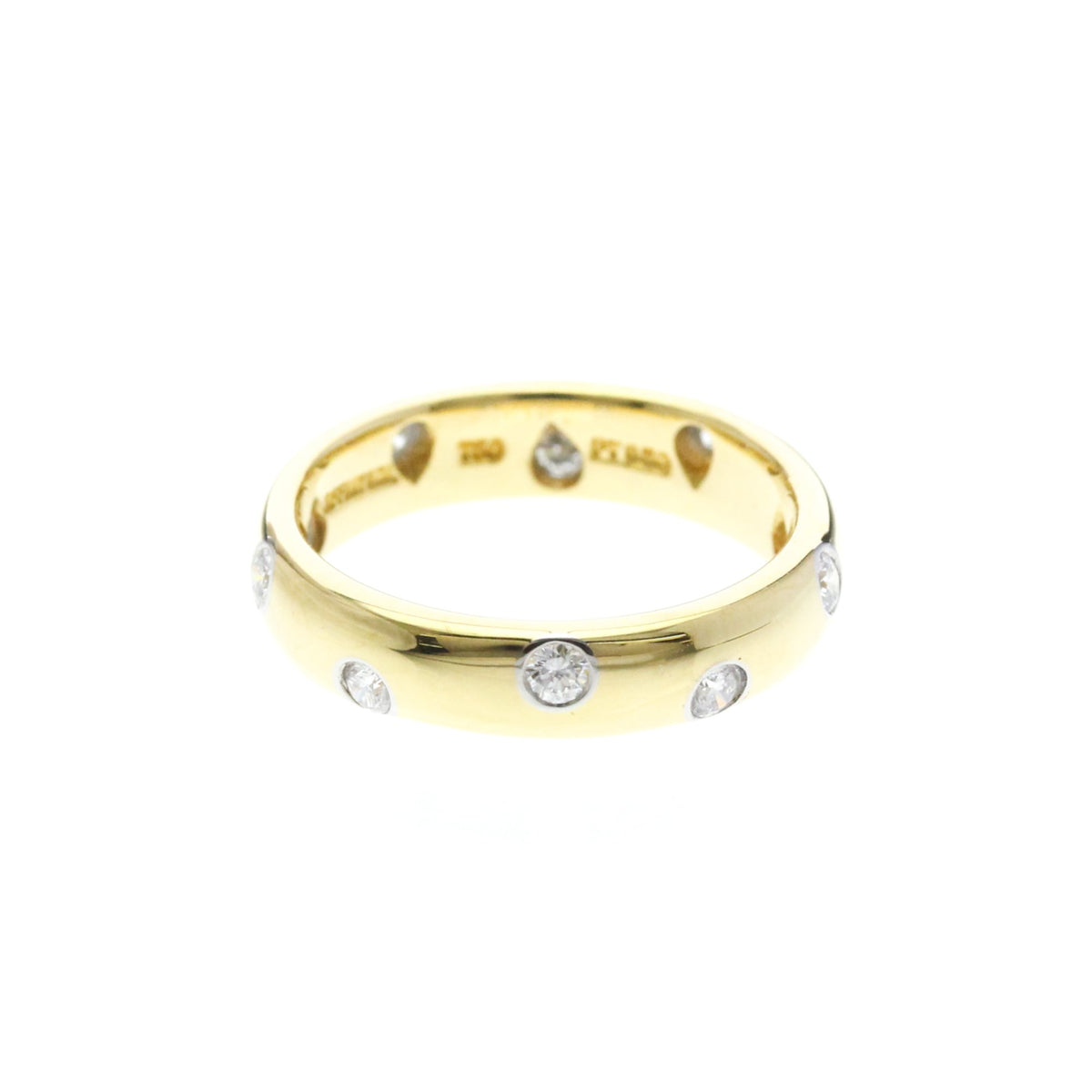 Tiffany Dots · 18K Yellow Gold · Platinum