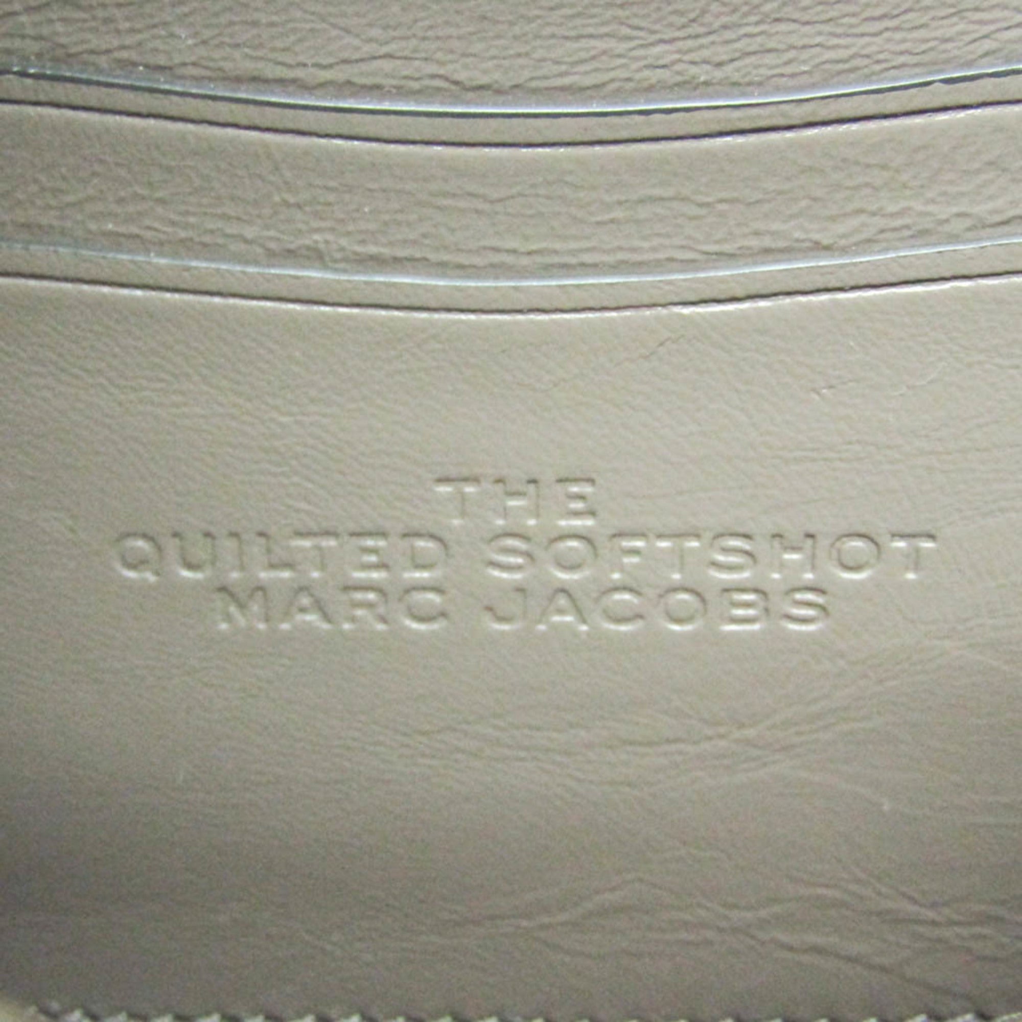 Marc Jacobs Quilted Softshot · Leather