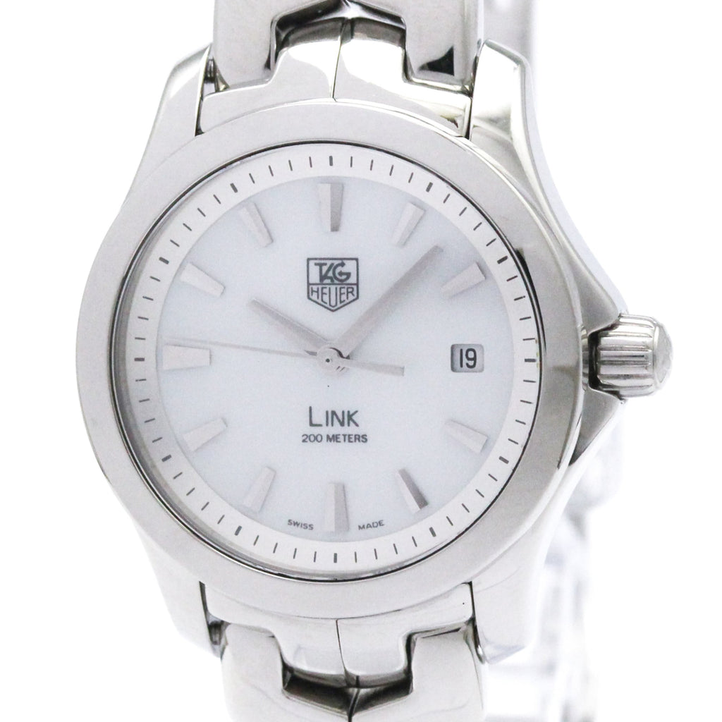 TAG Heuer Link · Mother-of-Pearl · Steel