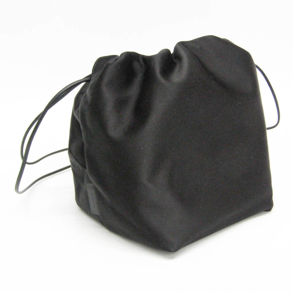 Jil Sander Drawstring · Leather & Satin