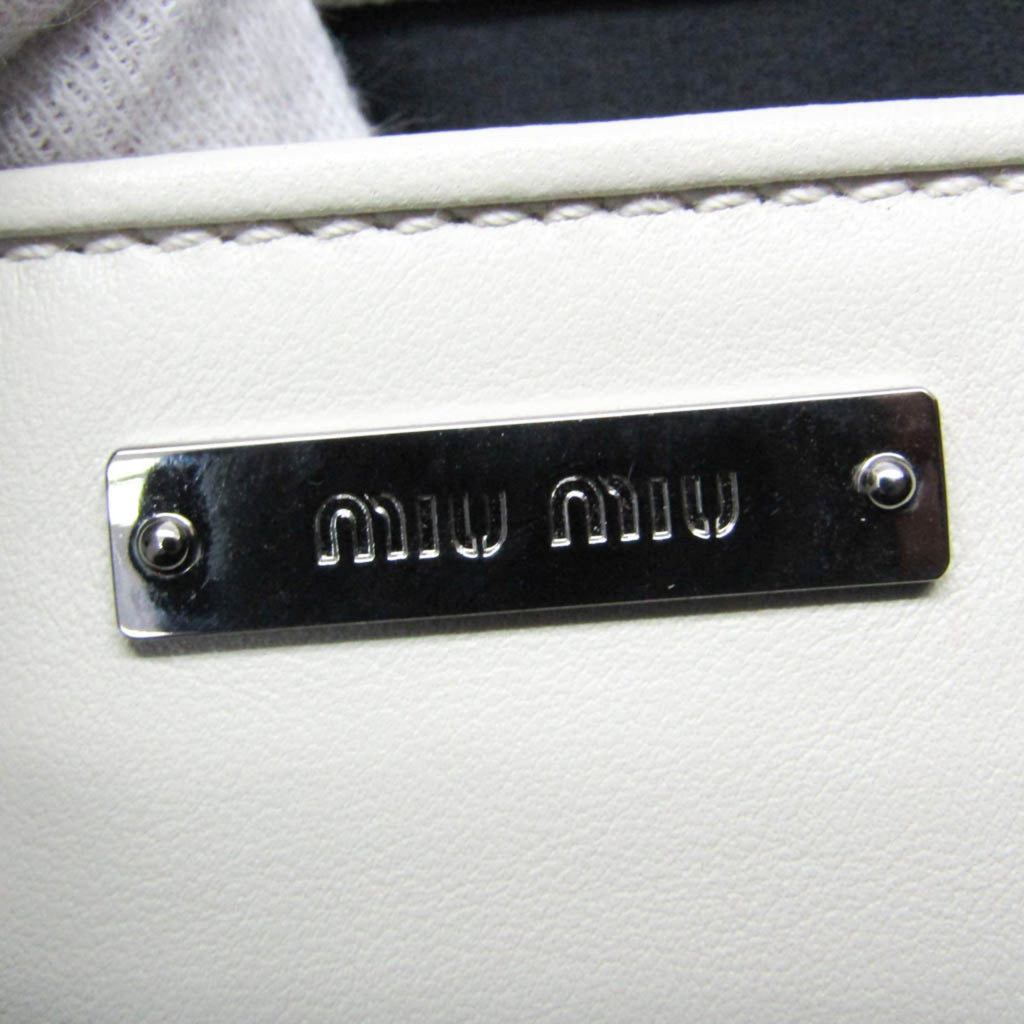 Miu Miu · Leather Clutch · Two-Tone