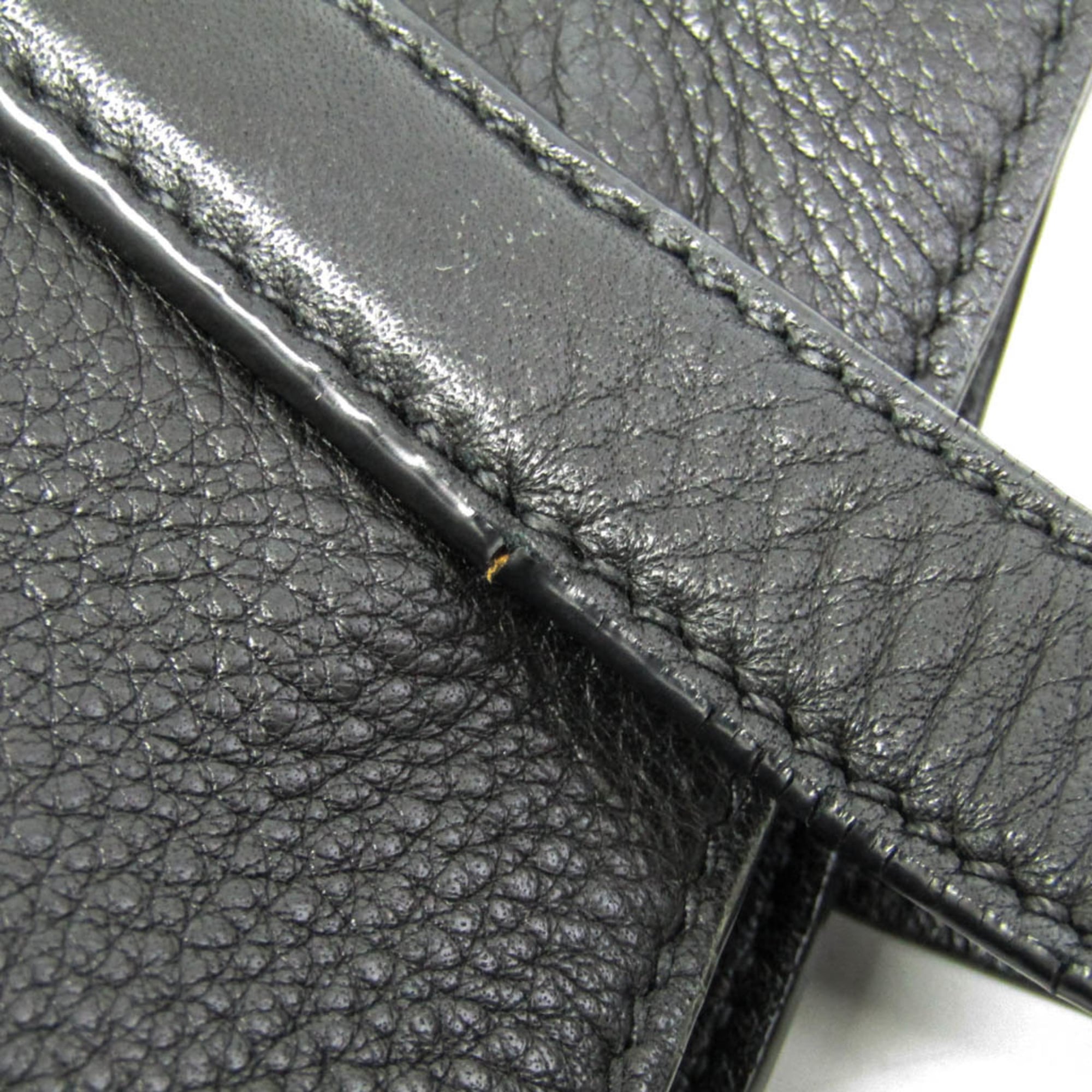 Prada Triangle Logo · Leather Tote