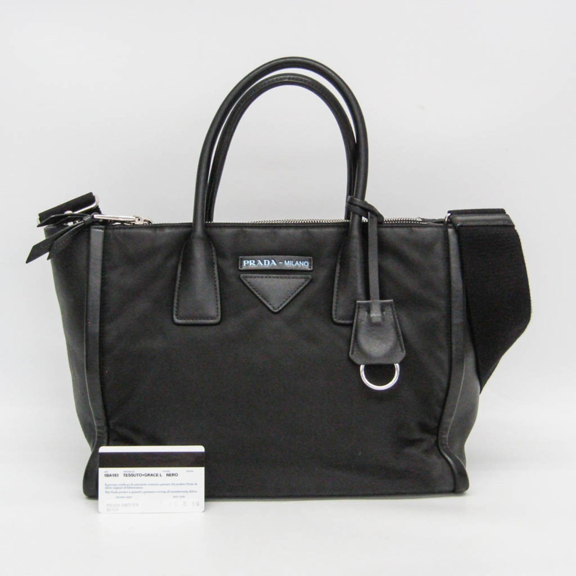 Prada Concept · Leather & Nylon Tote