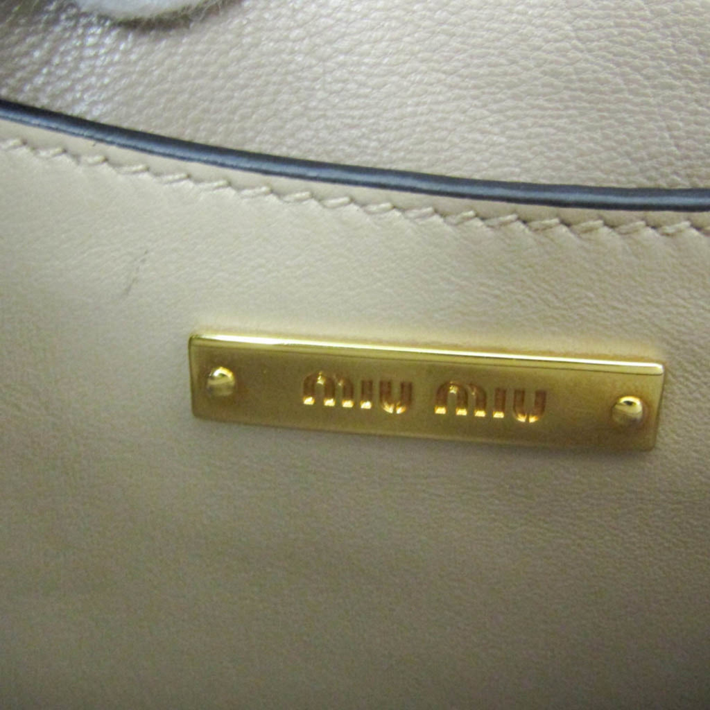 Miu Miu · Leather Shoulder Bag
