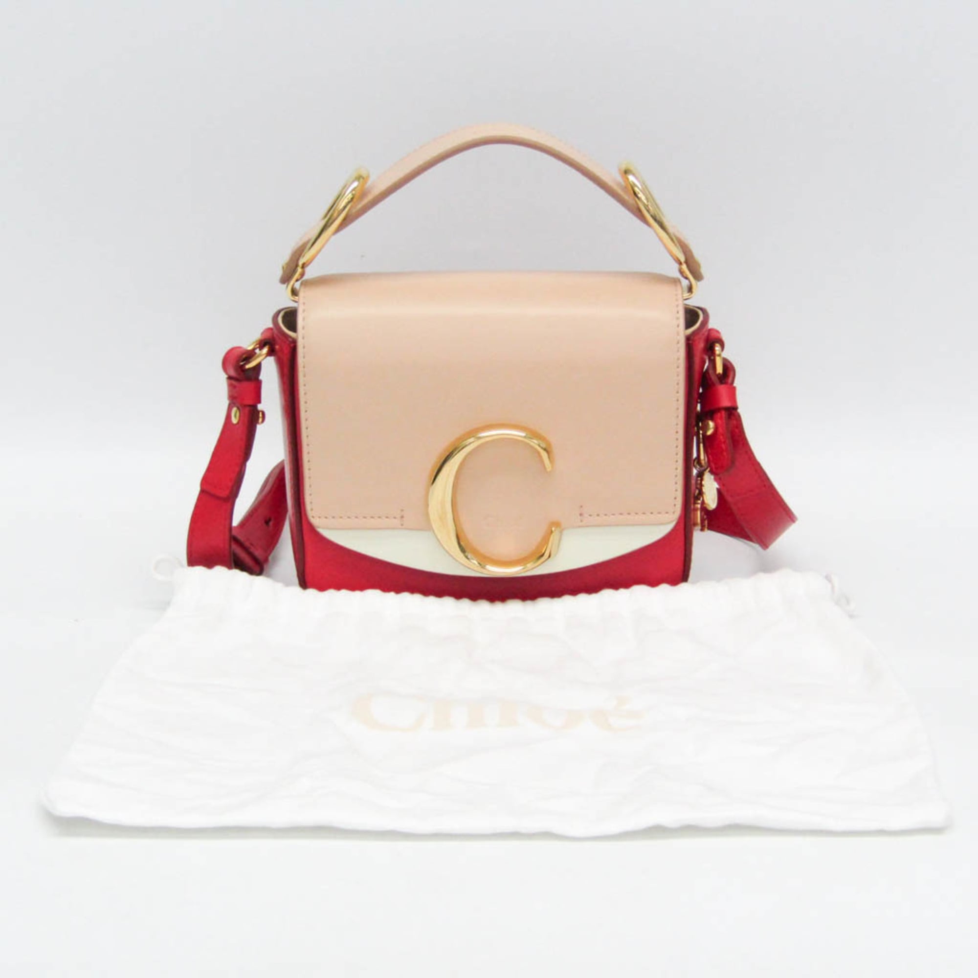 Chloé C Mini · Leather Shoulder Bag
