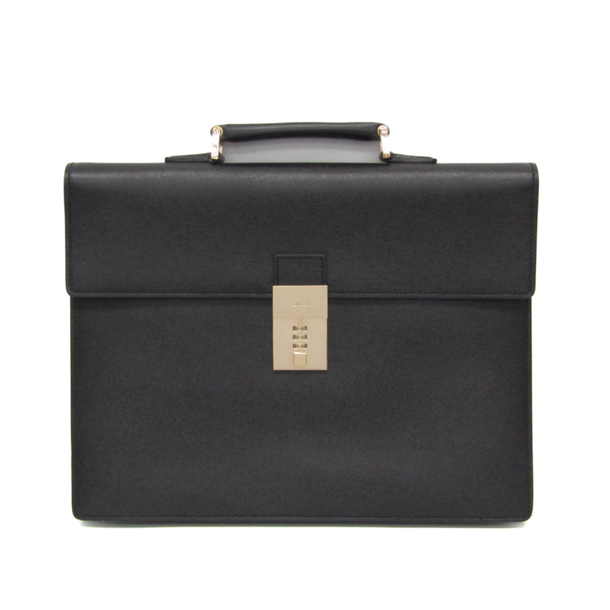 Gucci Leather Briefcase · Dial Lock
