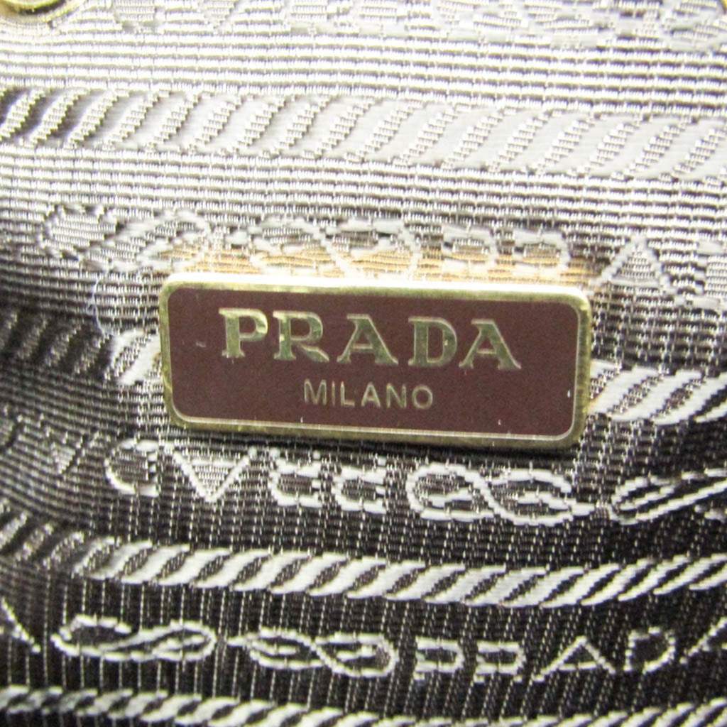 Prada Logo Jacquard · Drawstring Bag