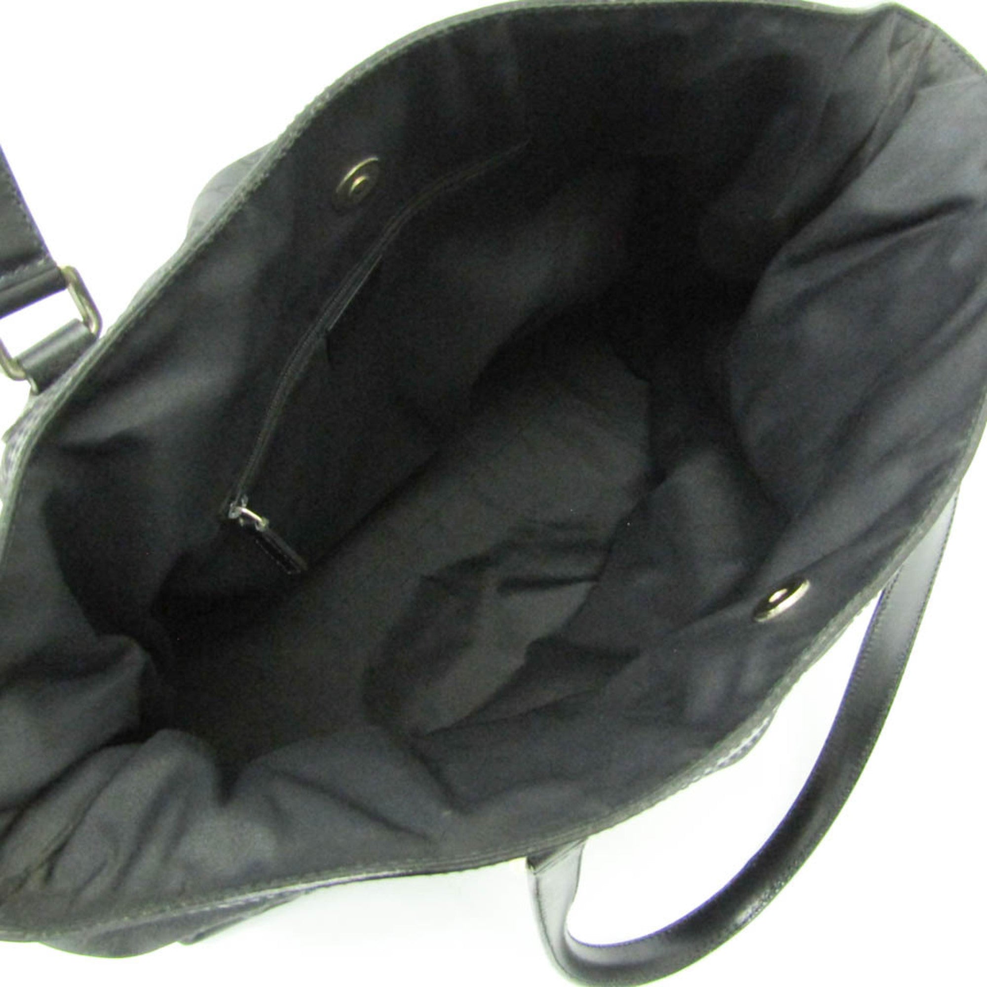 Gucci · Nylon & Leather Tote