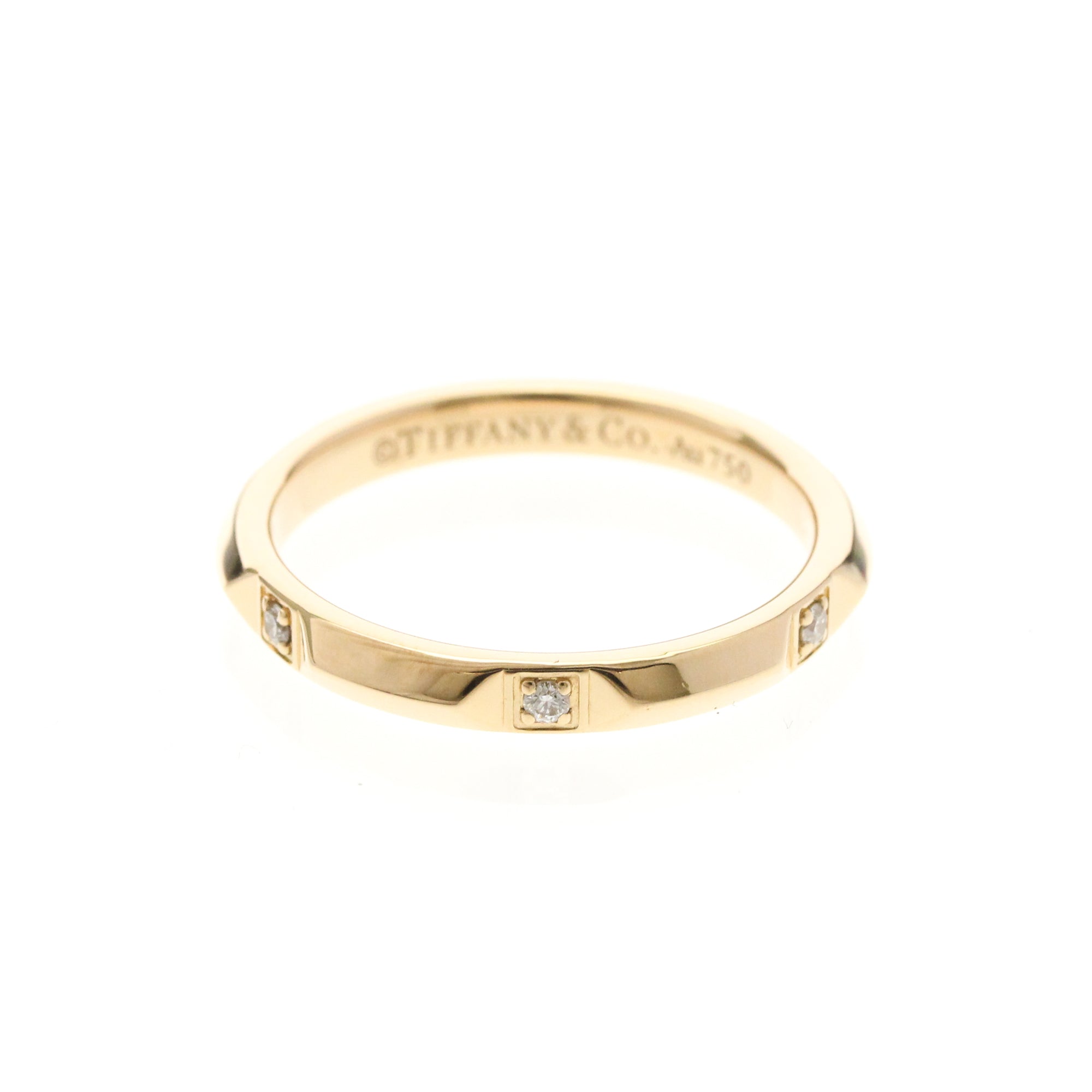 Tiffany True Band · Rose Gold · Diamond