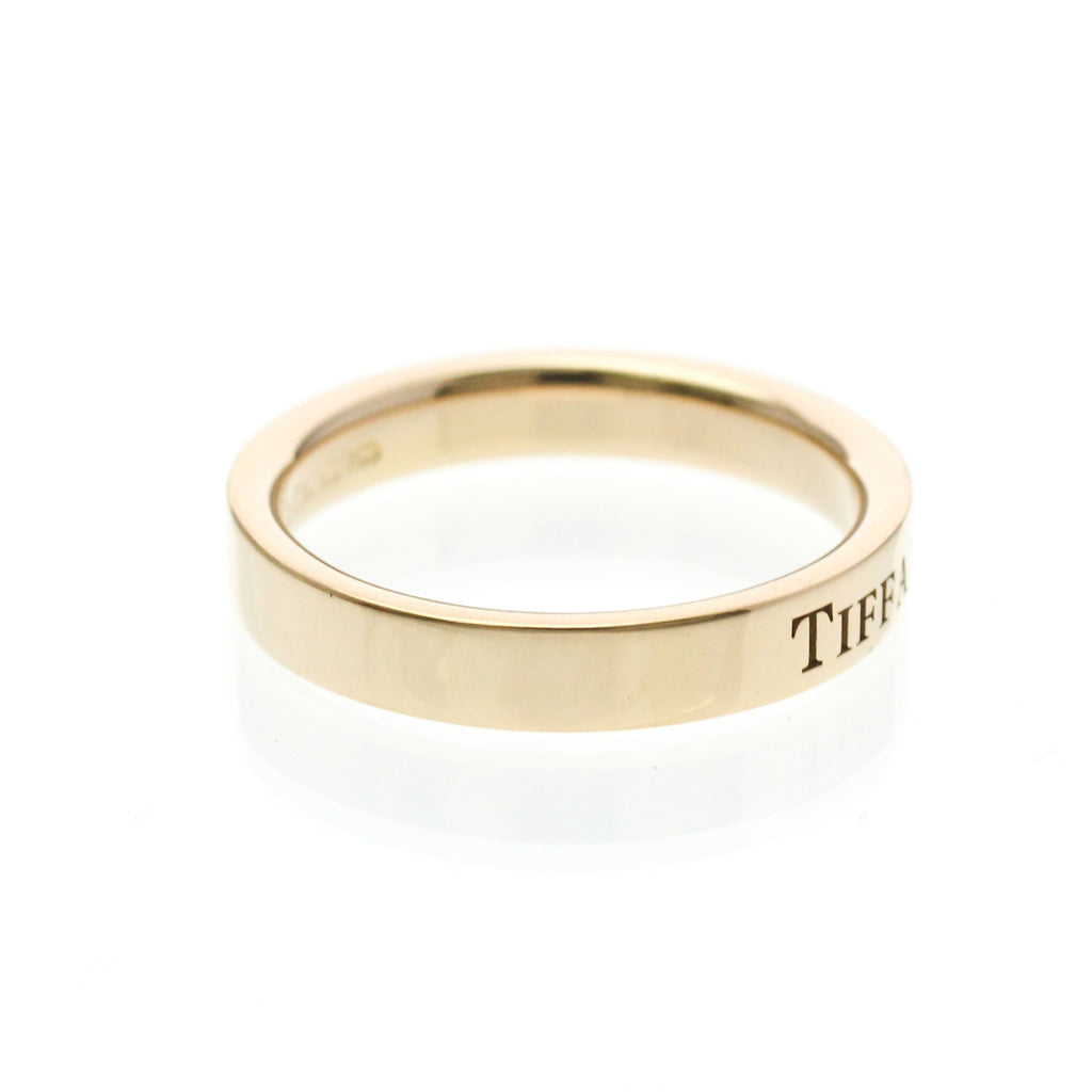 Tiffany Flat Band · Rose Gold