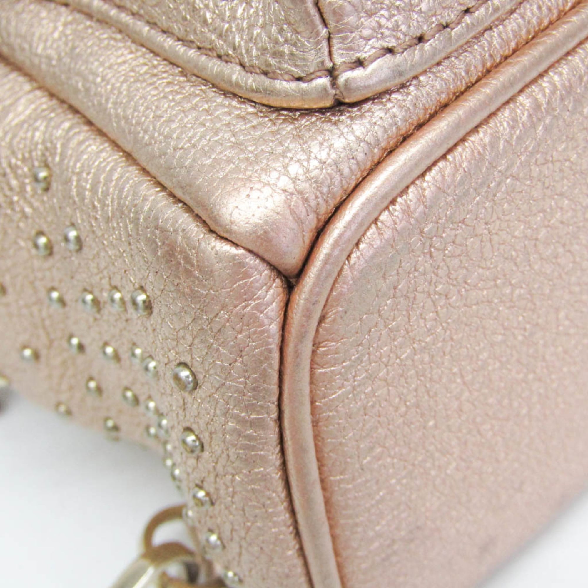MCM Bebe Boo · Rose Gold Leather