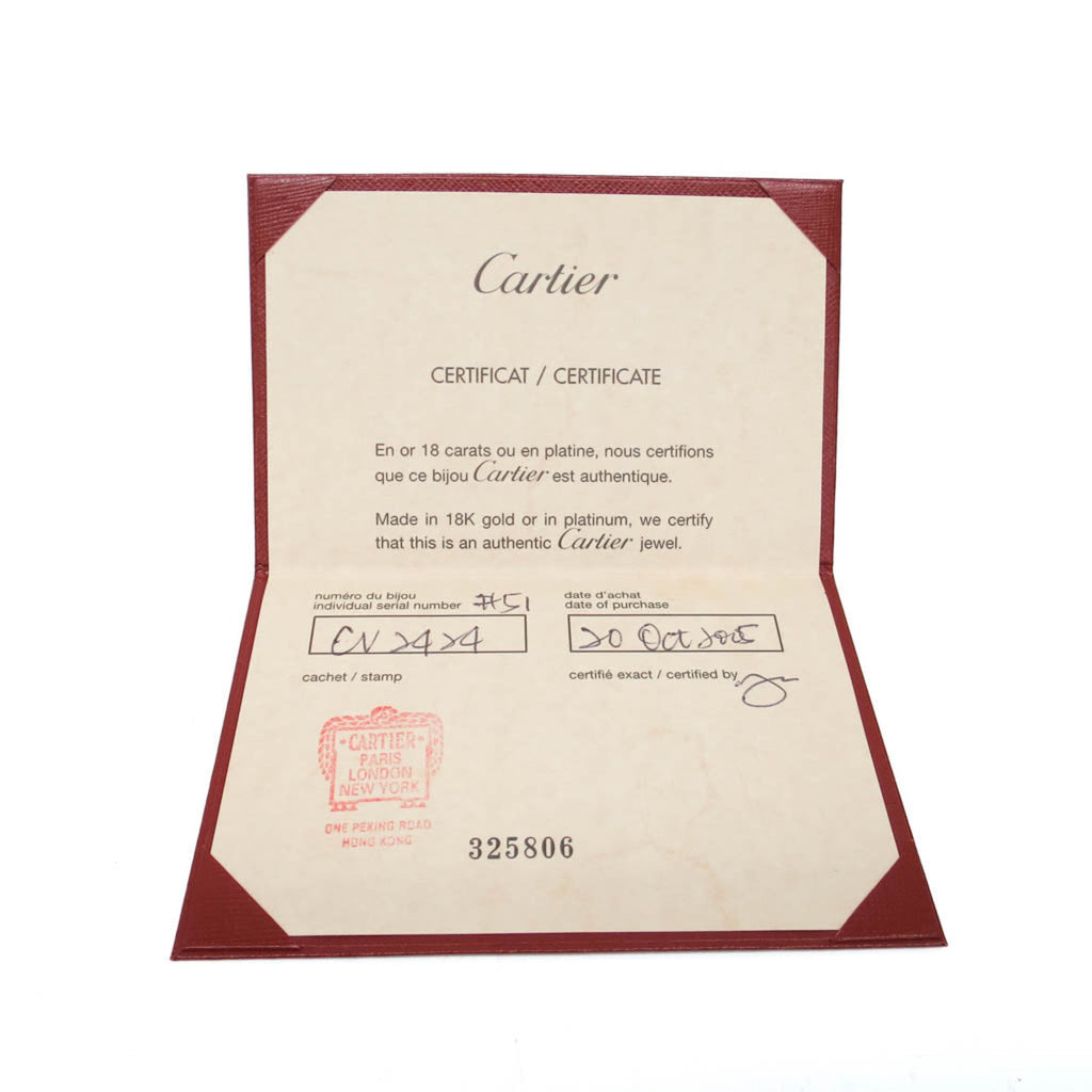Cartier Lanieres · 18K White Gold