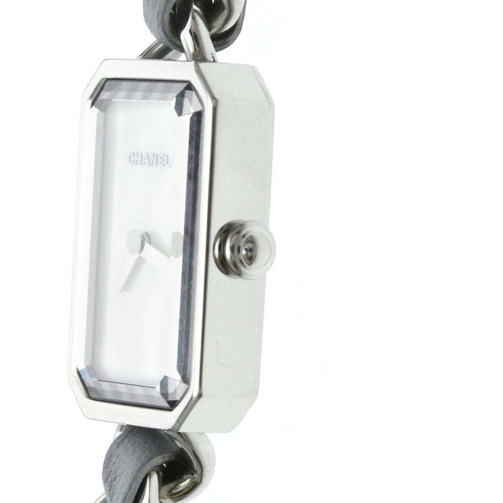 Chanel Premiere Lock · Steel · Mother-of-Pearl