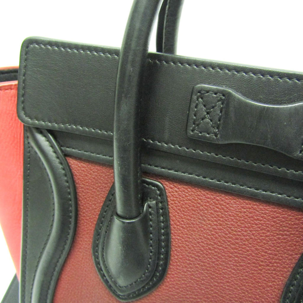 Celine Luggage Nano Shopper · Tricolor