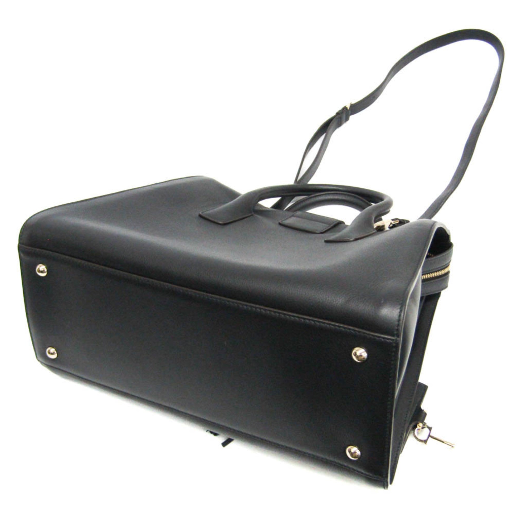 Salvatore Ferragamo Gancini · Leather