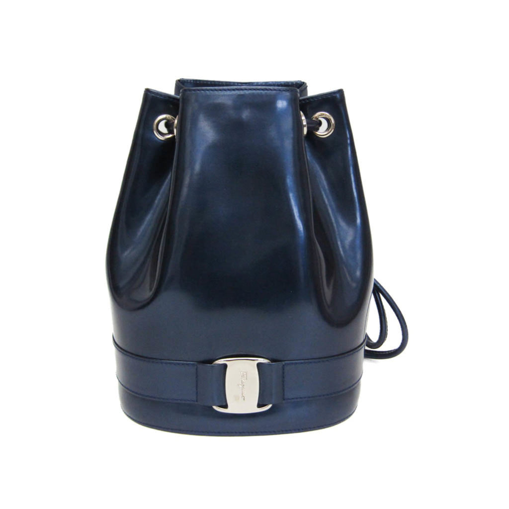 Salvatore Ferragamo Vara · Enamel Leather