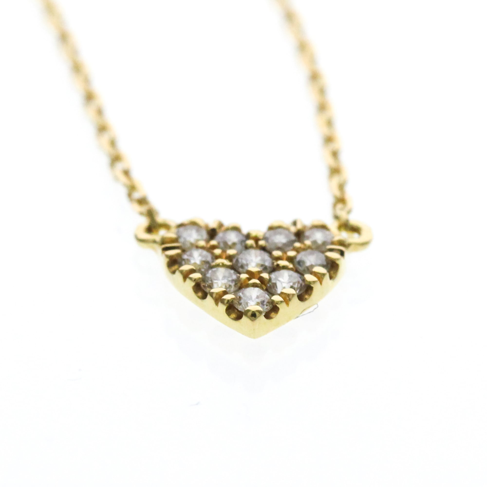 AHKAH Heart Pavé · 18K Yellow Gold · Diamond