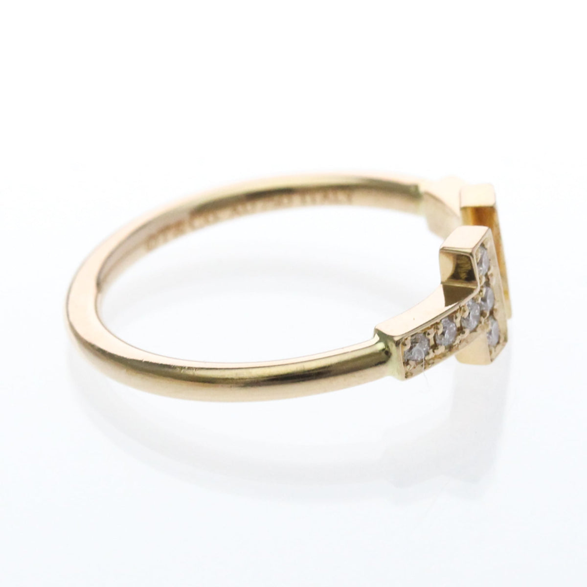 Tiffany T-wire · Diamond · 18K Yellow Gold