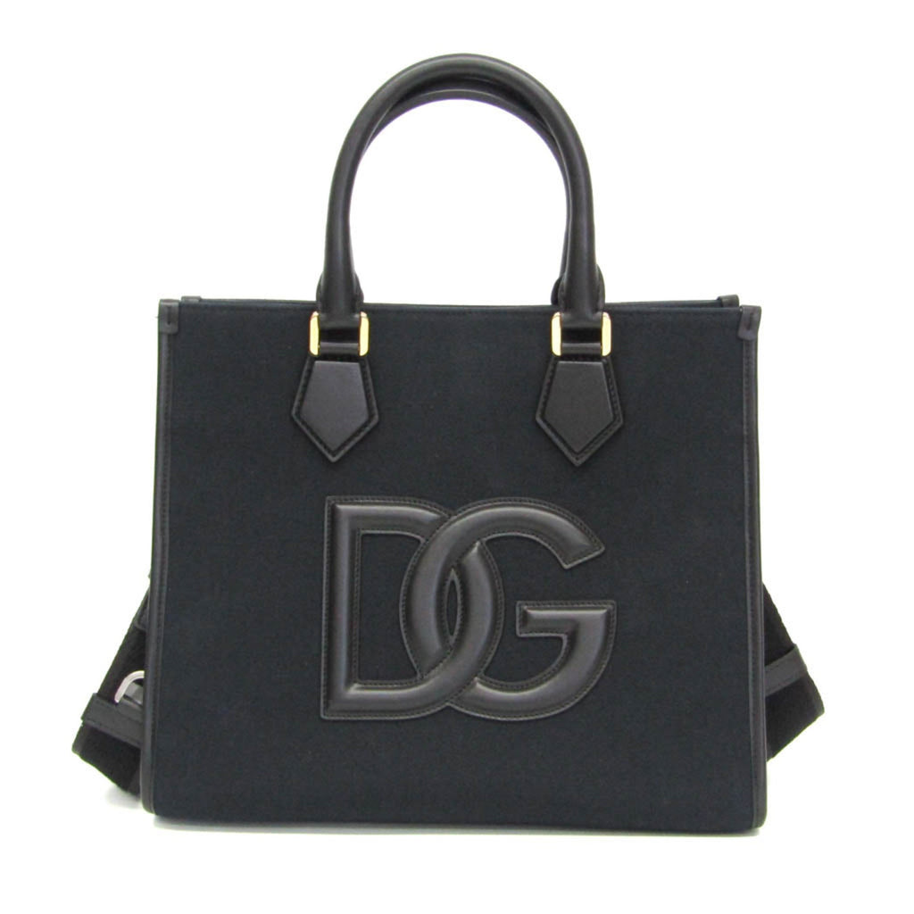Dolce & Gabbana DG Logo · Canvas & Leather