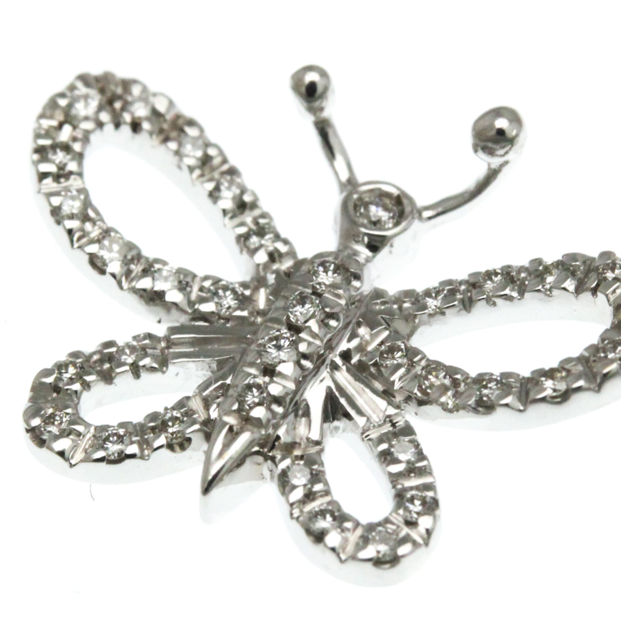 Gucci Butterfly · 18K White Gold · Diamond