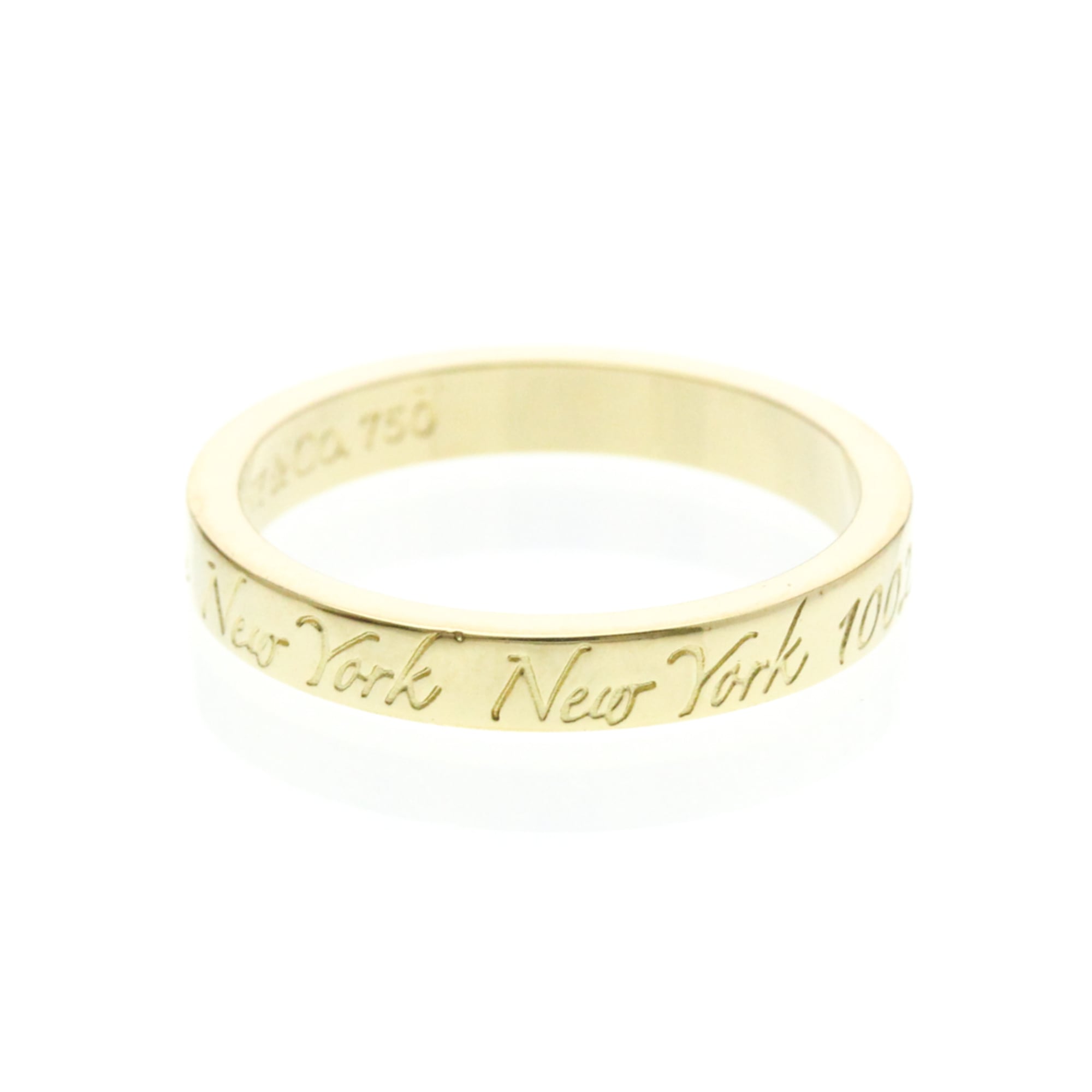 Tiffany Notes Band · 18K Yellow Gold