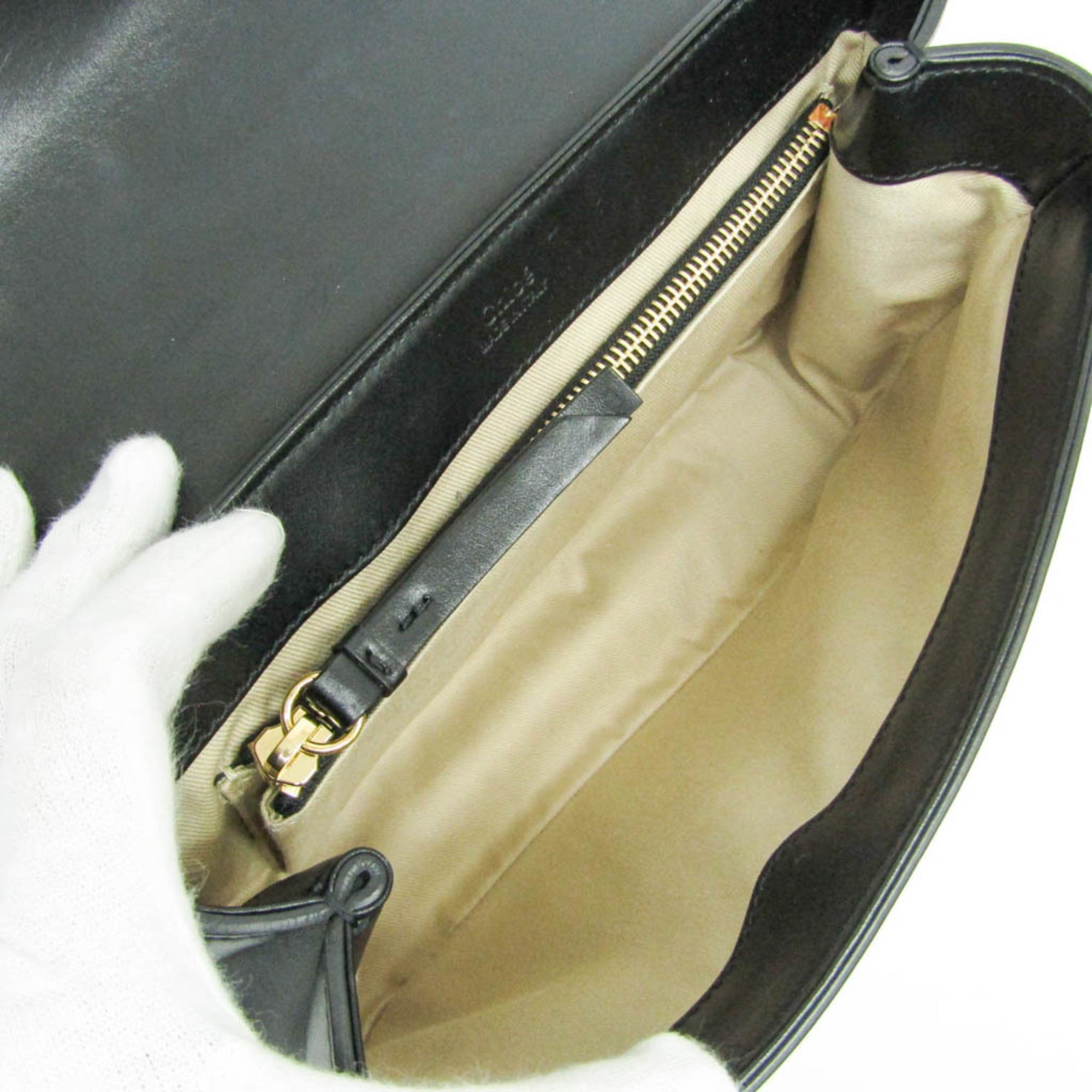 Chloé C Double Carry · Leather
