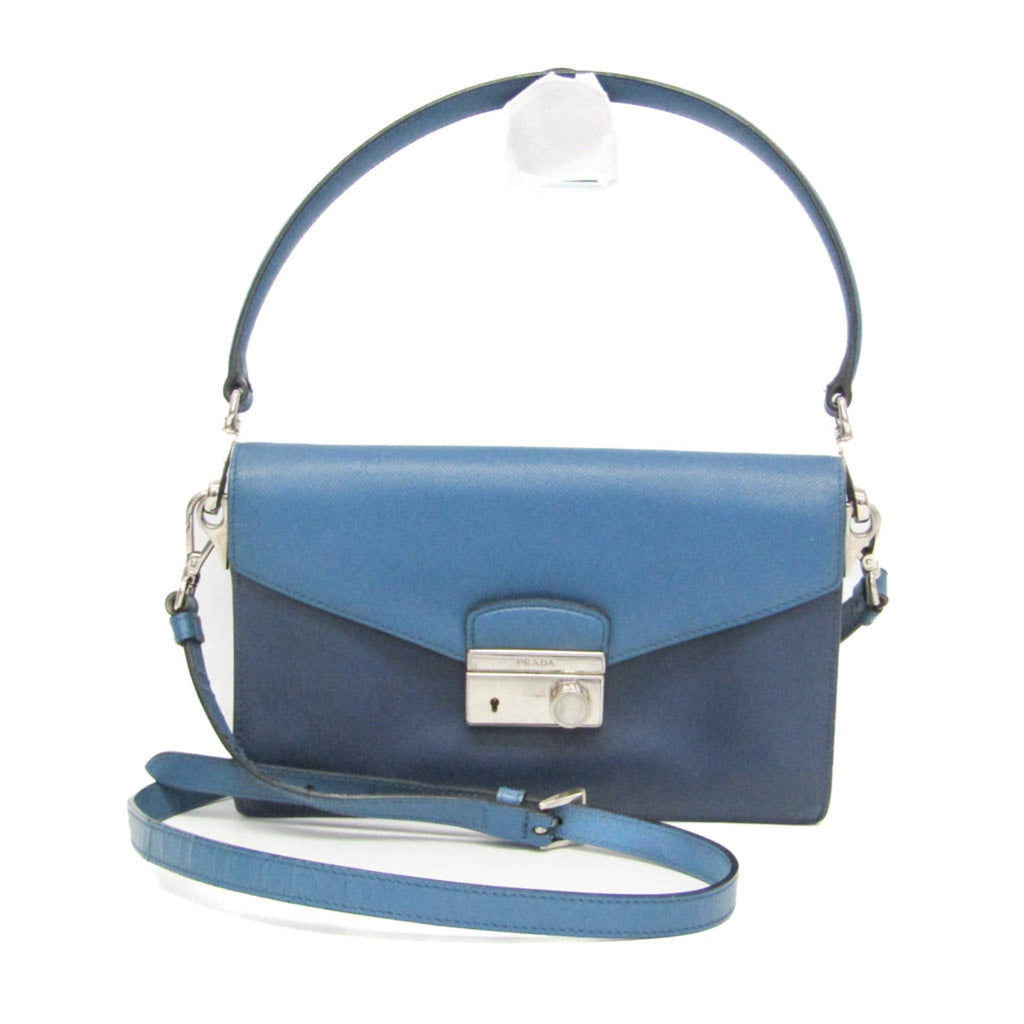 Prada Saffiano · Leather Shoulder Bag