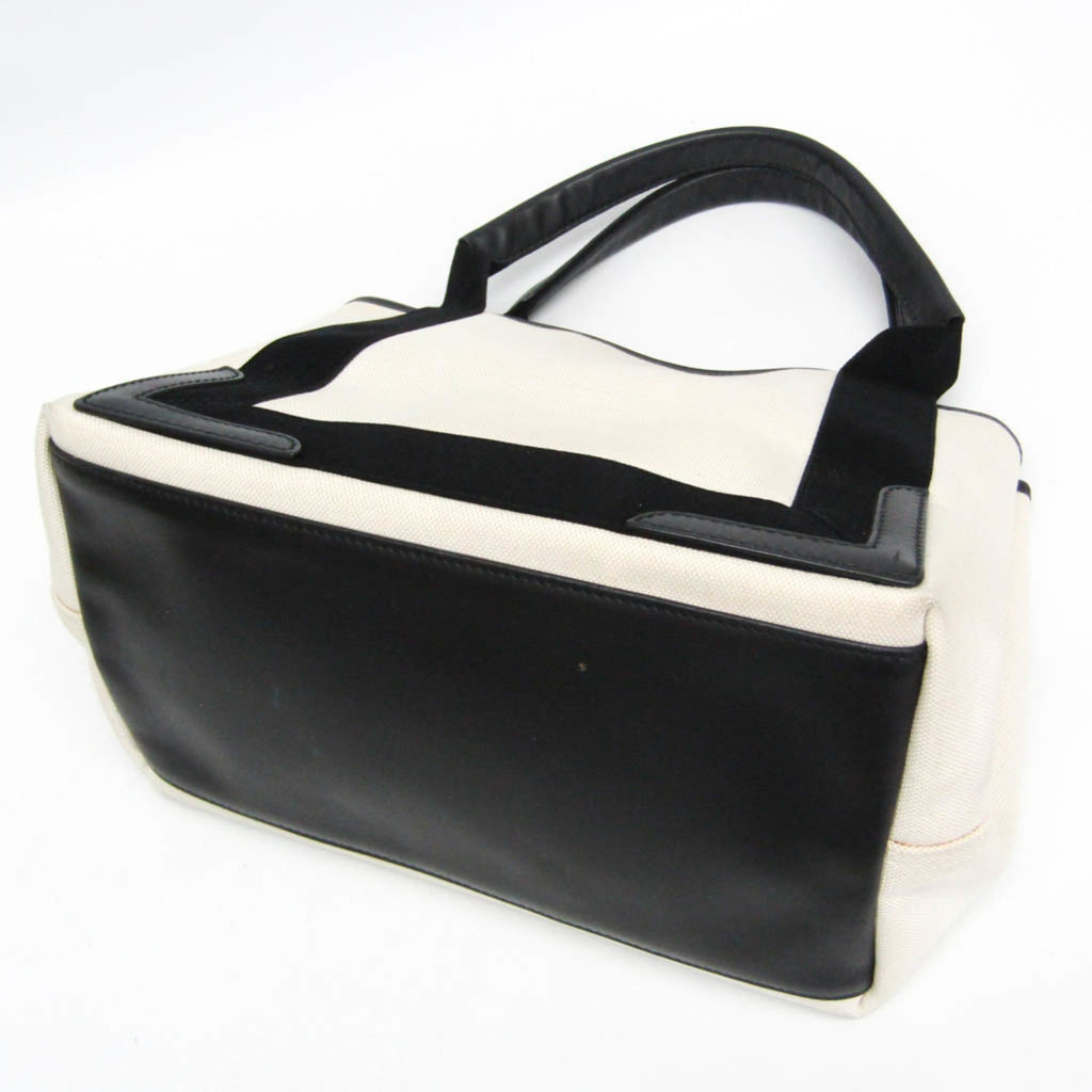 Balenciaga Navy Cabas · Canvas