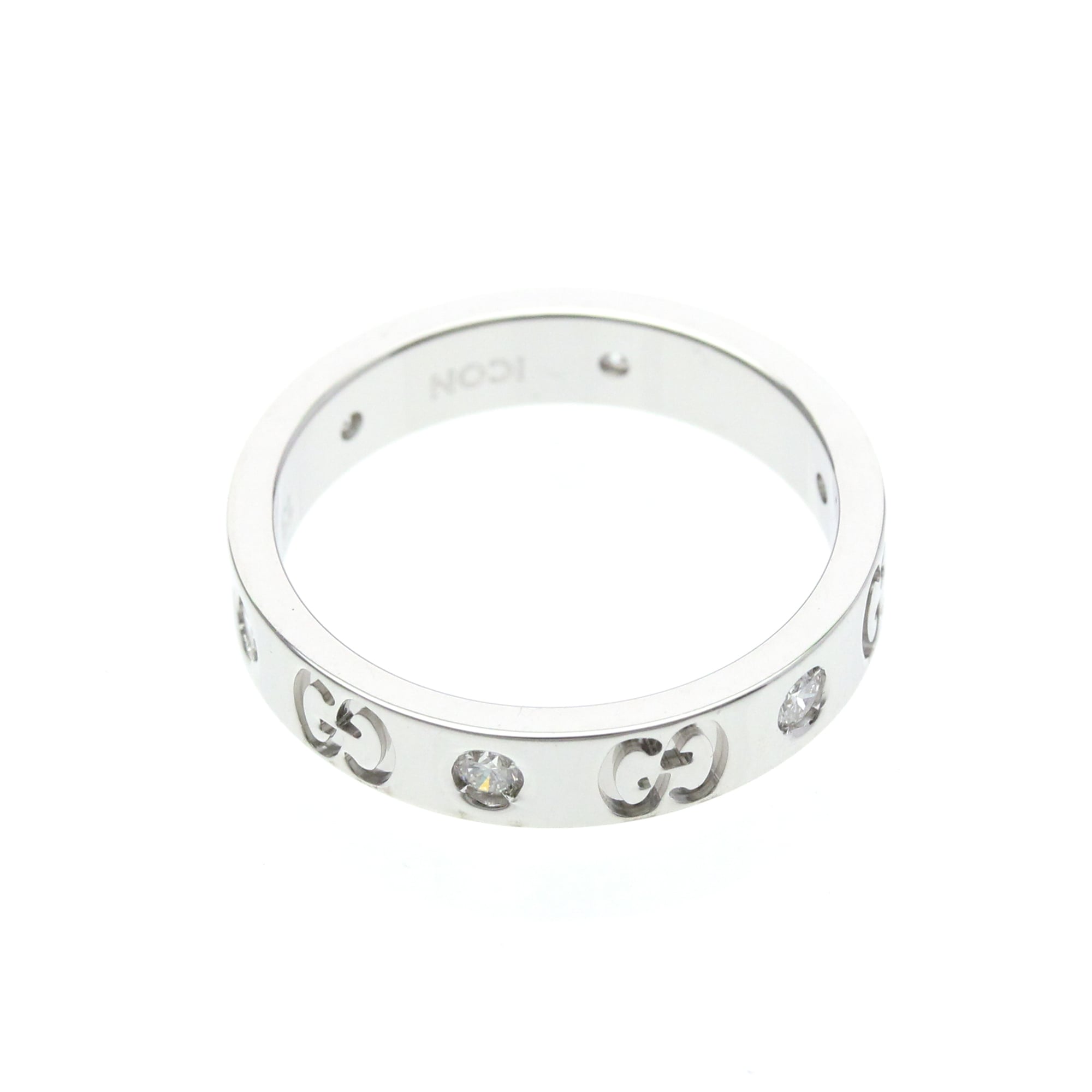 Gucci Icon · Diamond · 18K White Gold