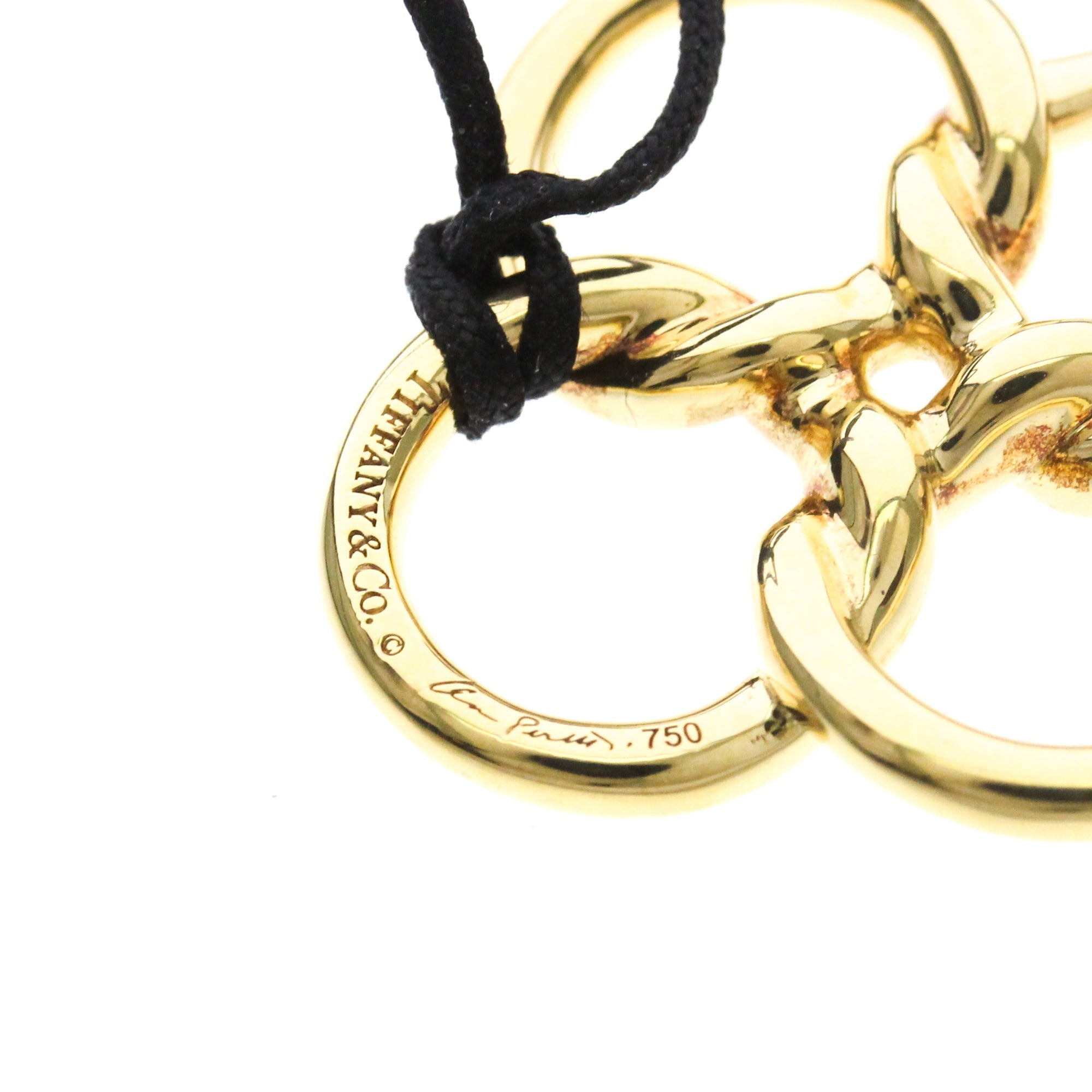 Tiffany Quadrofolio Cord · 18K Yellow Gold