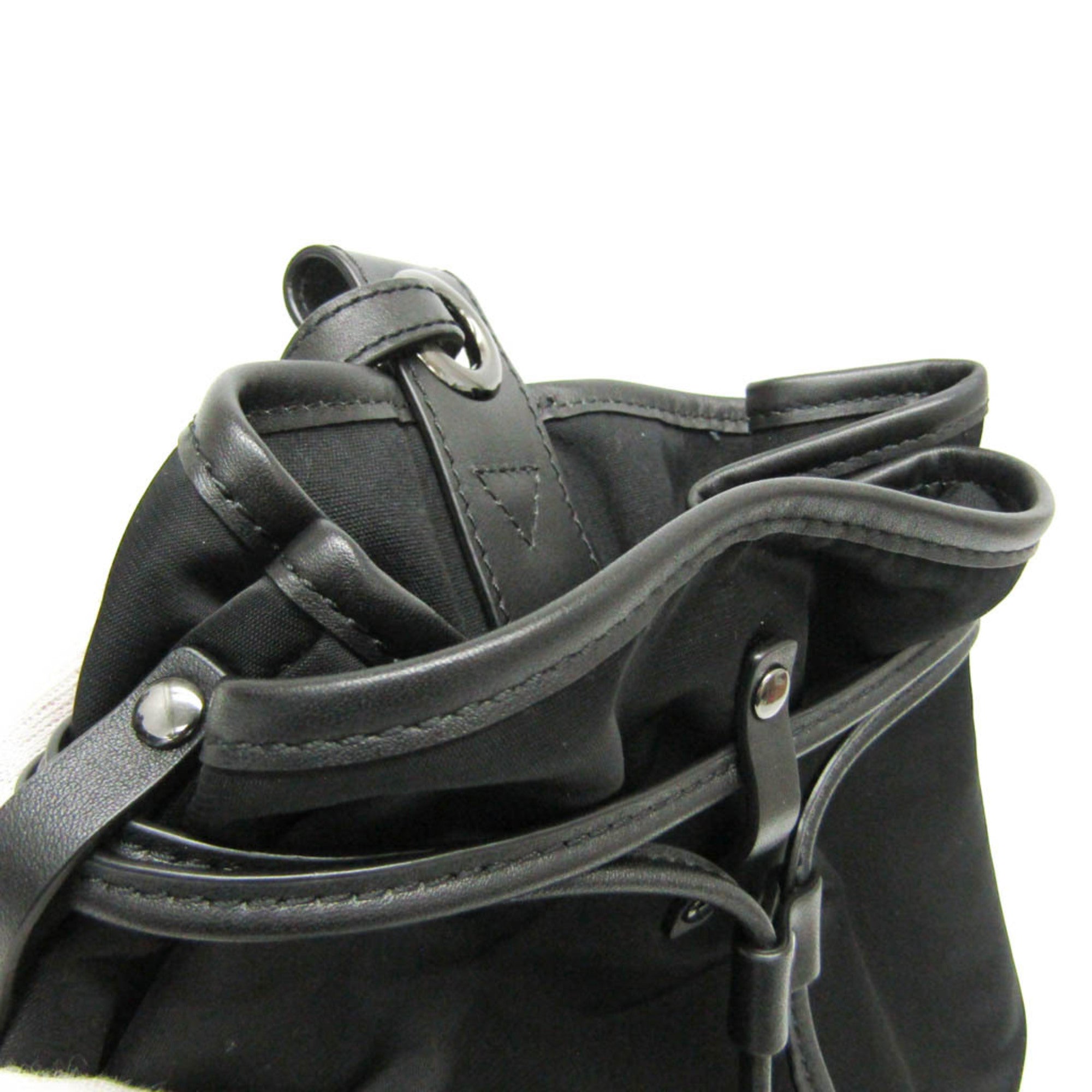 Hunting World · Nylon Leather Backpack