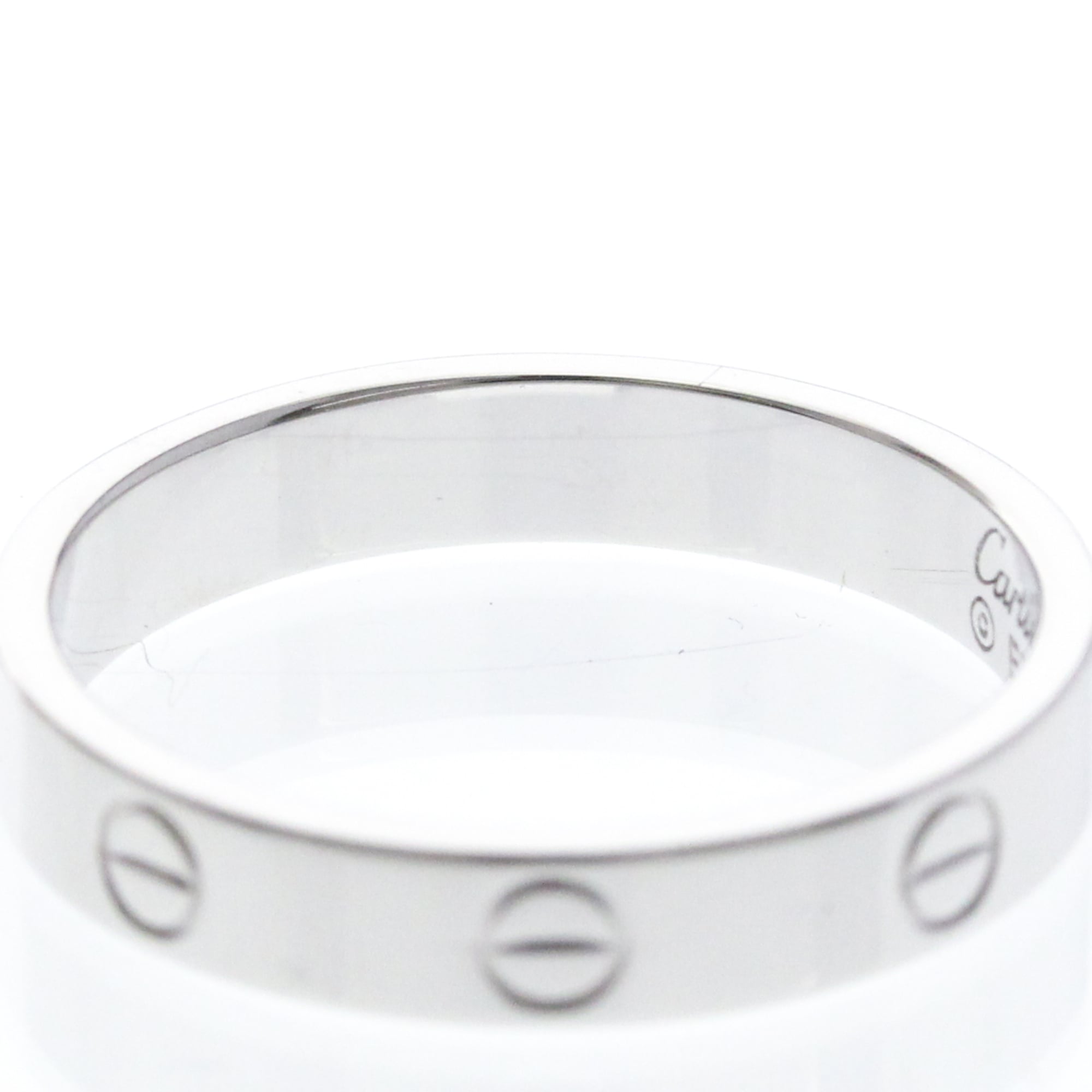 Cartier Mini Love Ring · 18K White Gold