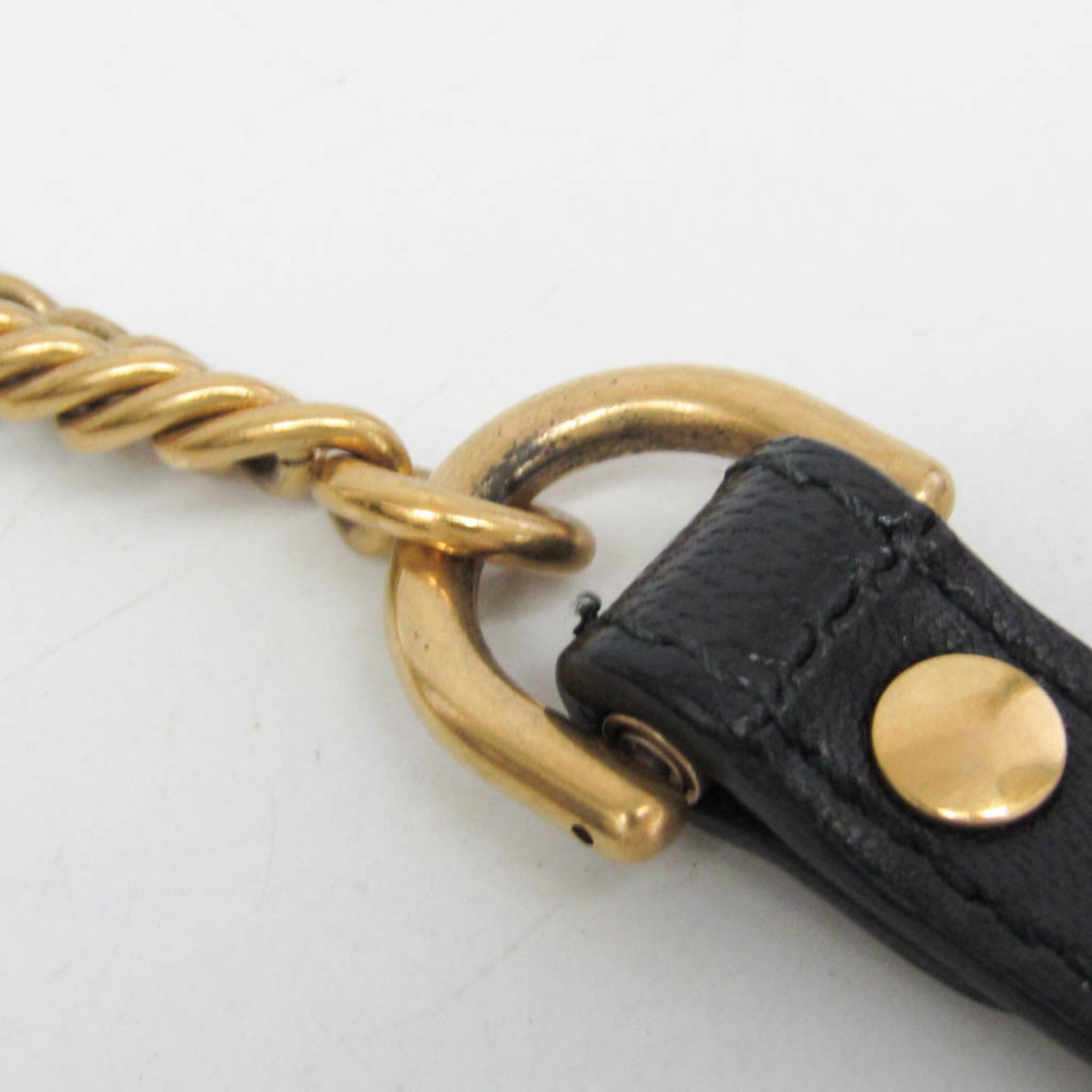 Balenciaga BB Logo Chain · Leather