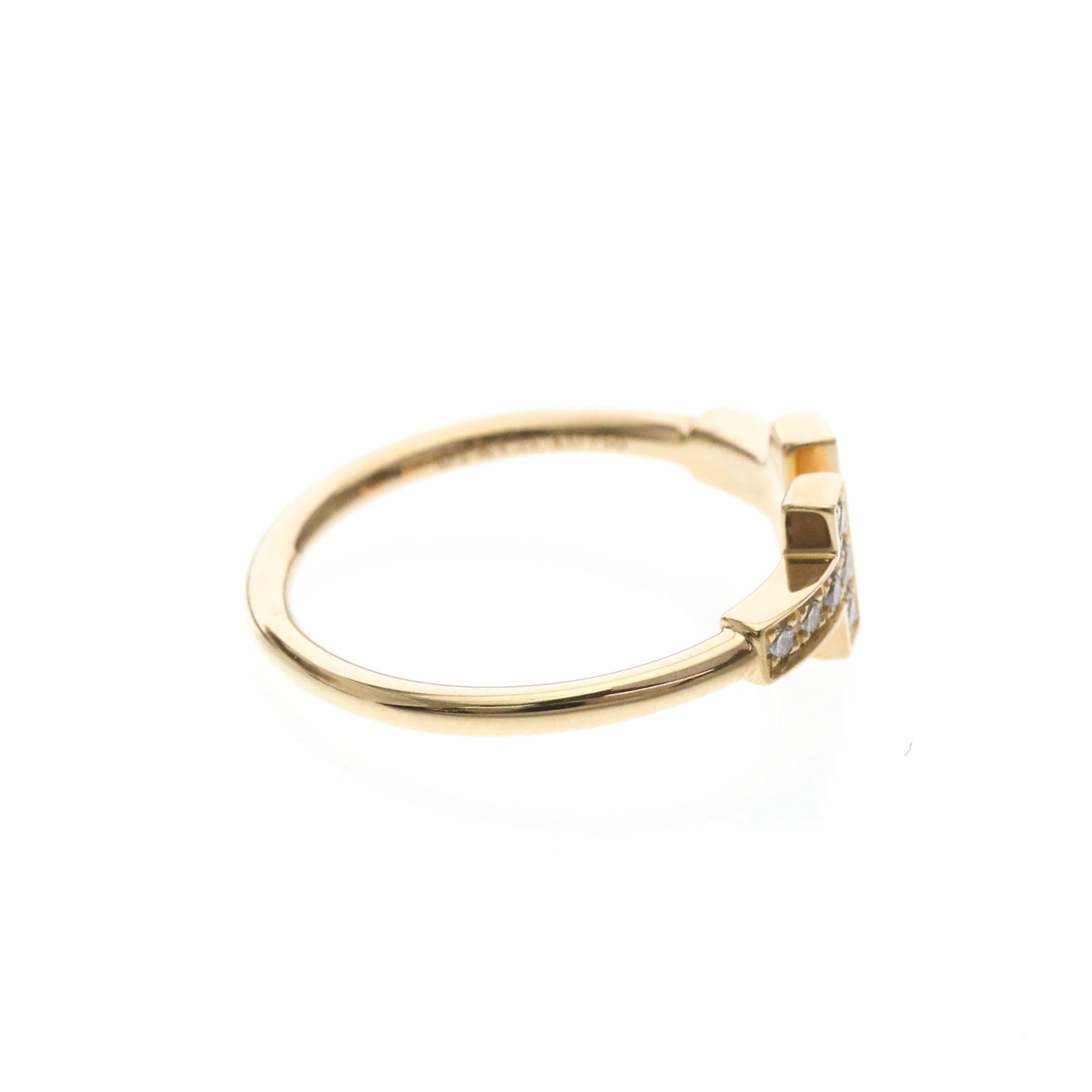 Tiffany T Wire · Rose Gold · Diamond