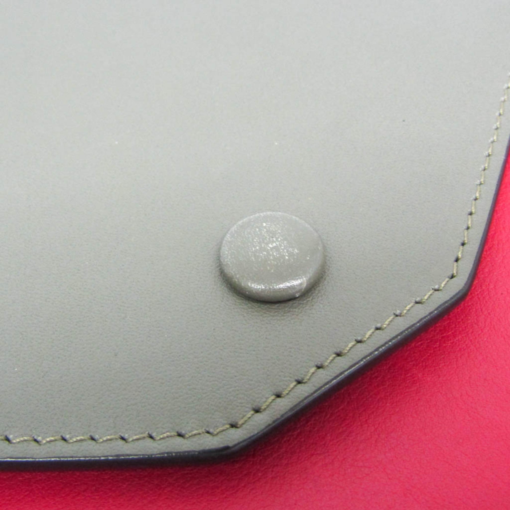 Celine Chain Flap · Tricolor Leather