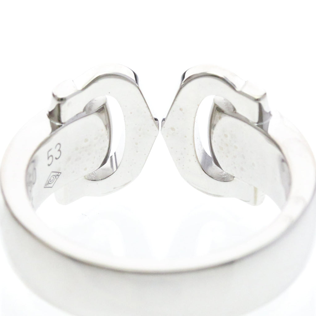 Cartier 2C Boucle · 18K White Gold · Diamond