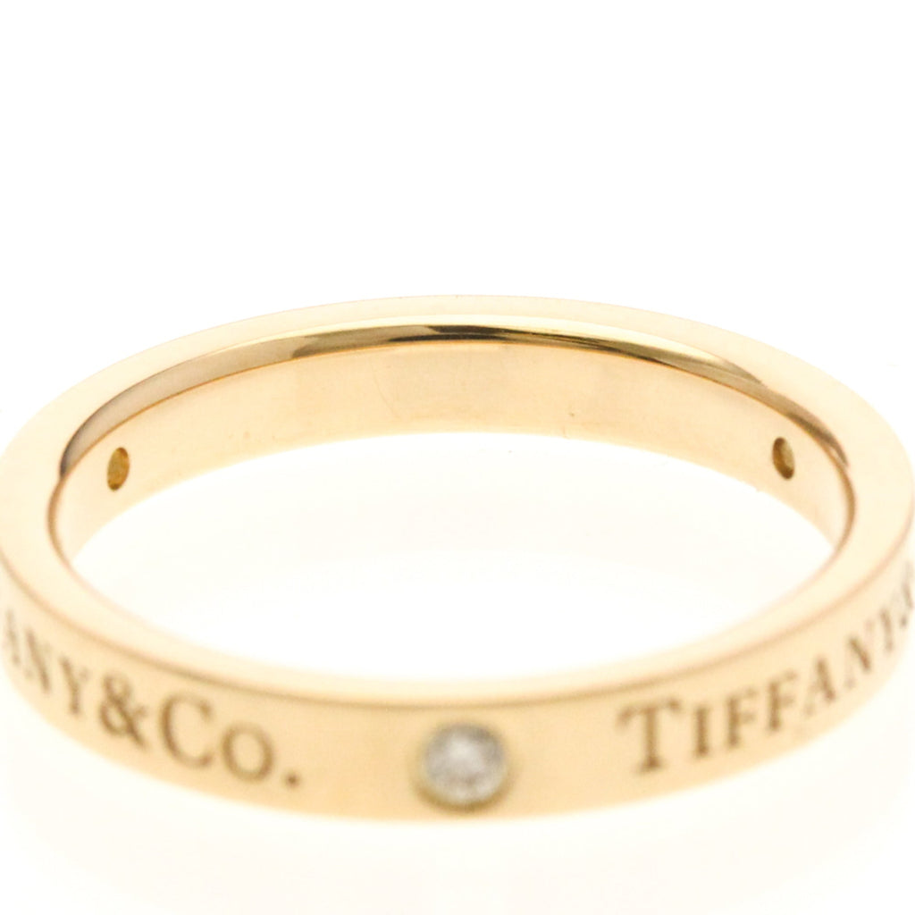 Tiffany Flat Band · Diamond · Rose Gold