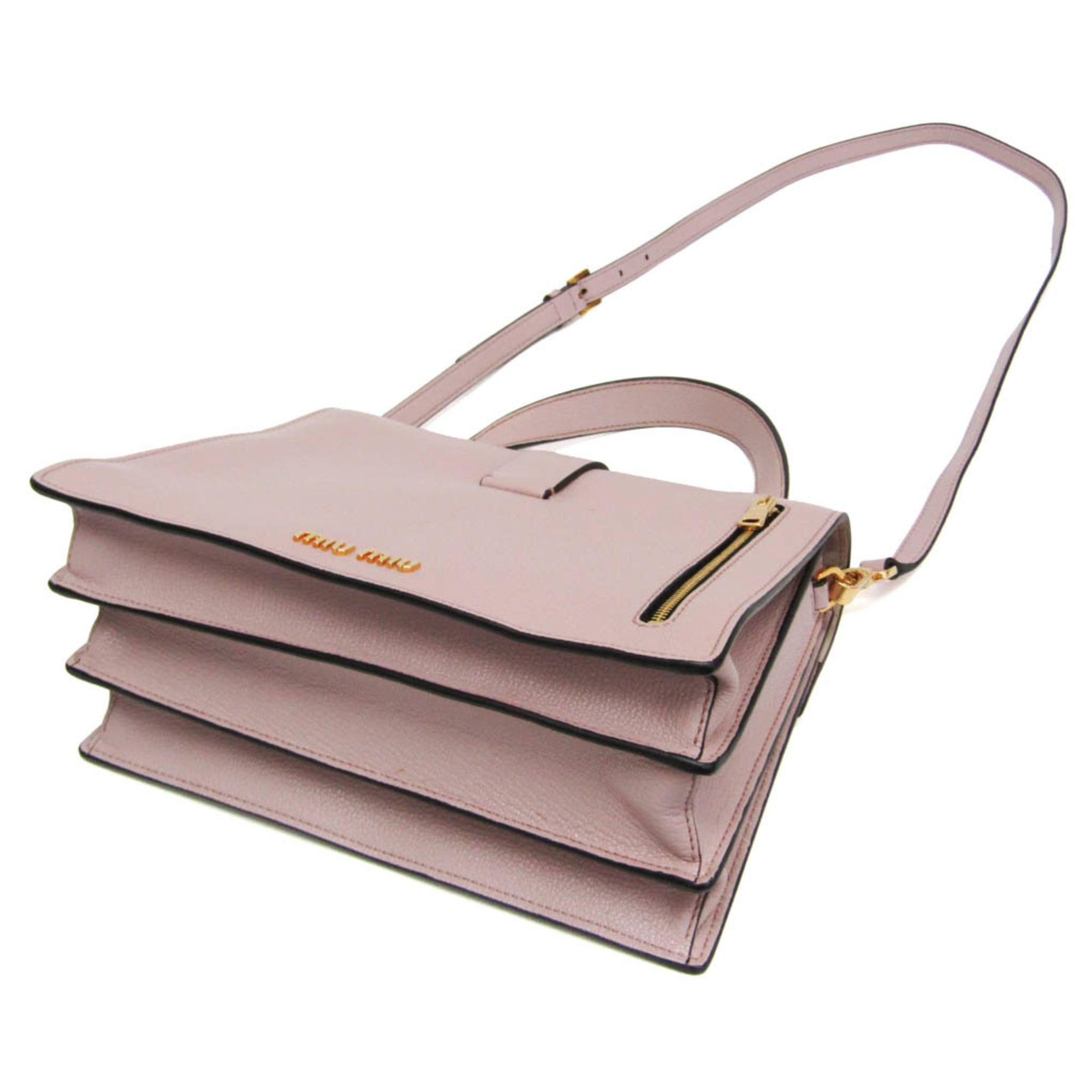 Miu Miu Madras · Leather
